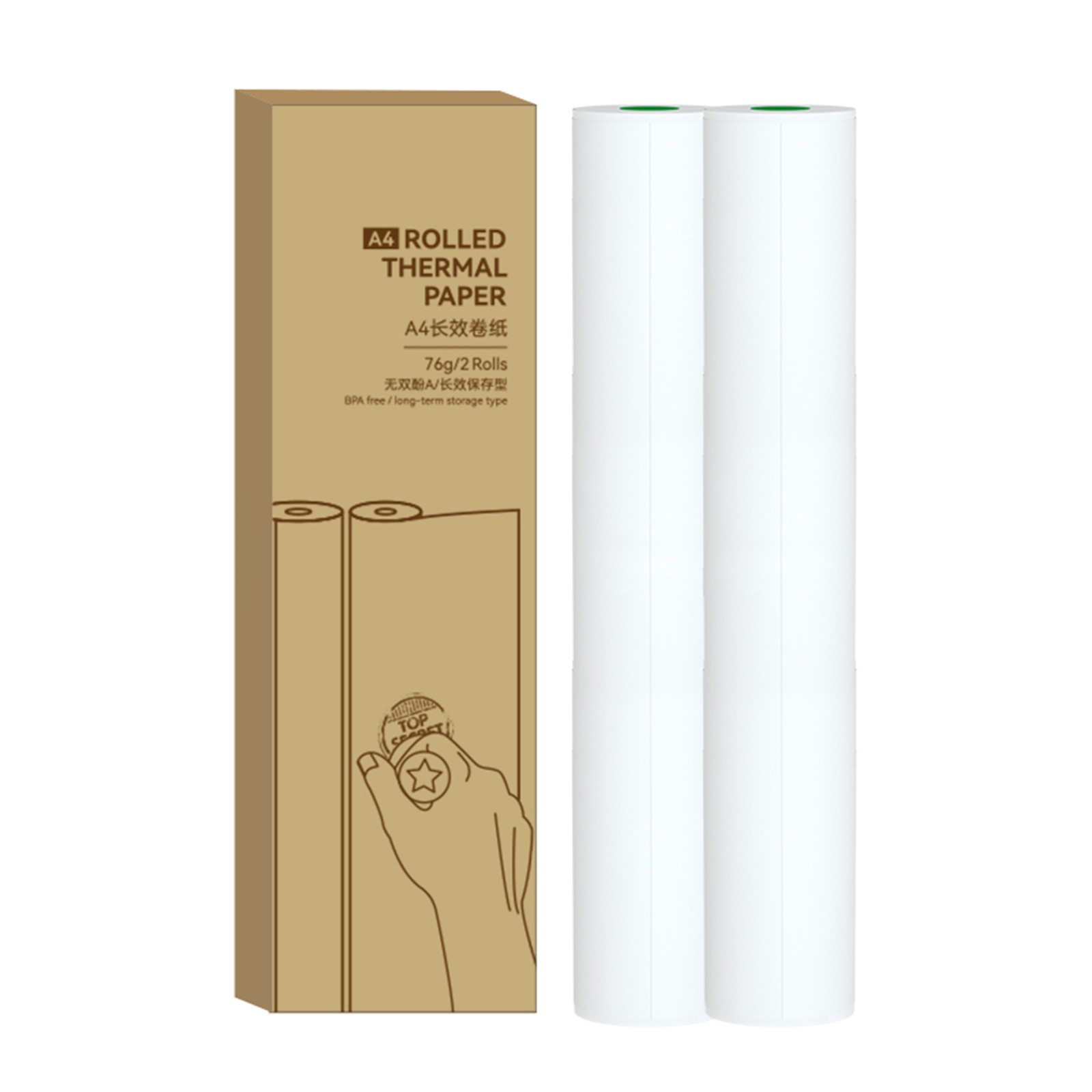 A4 Printer 200 Sheets Thermal Paper Compatible With PeriPage A40 Thermal Printer