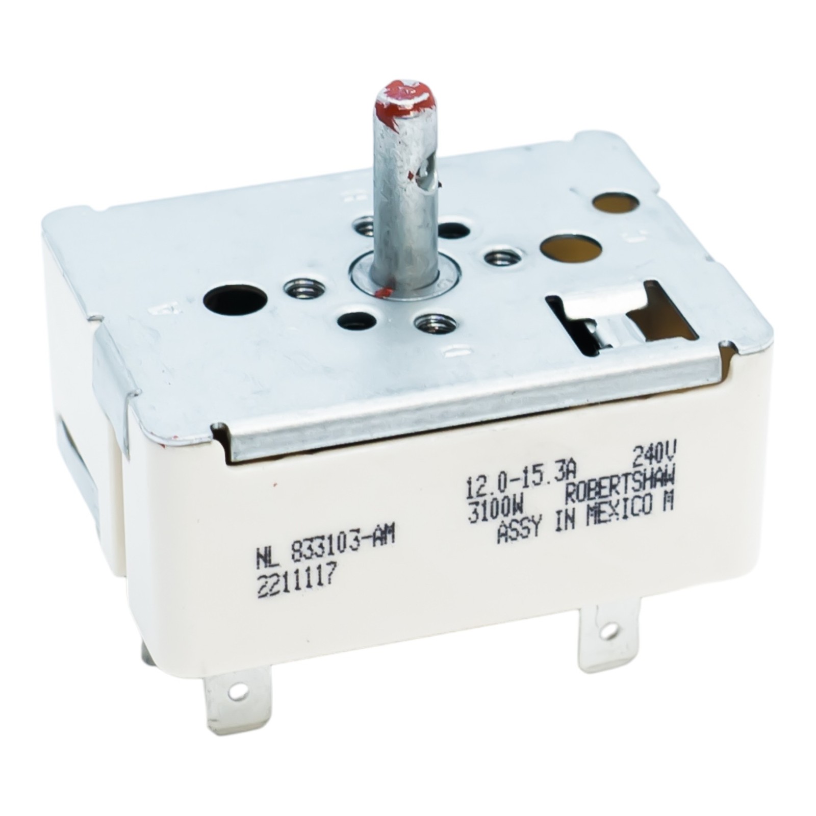 W10244639 for Whirlpool Cooktop Range Burner Infinite Switch (WPW10244639)