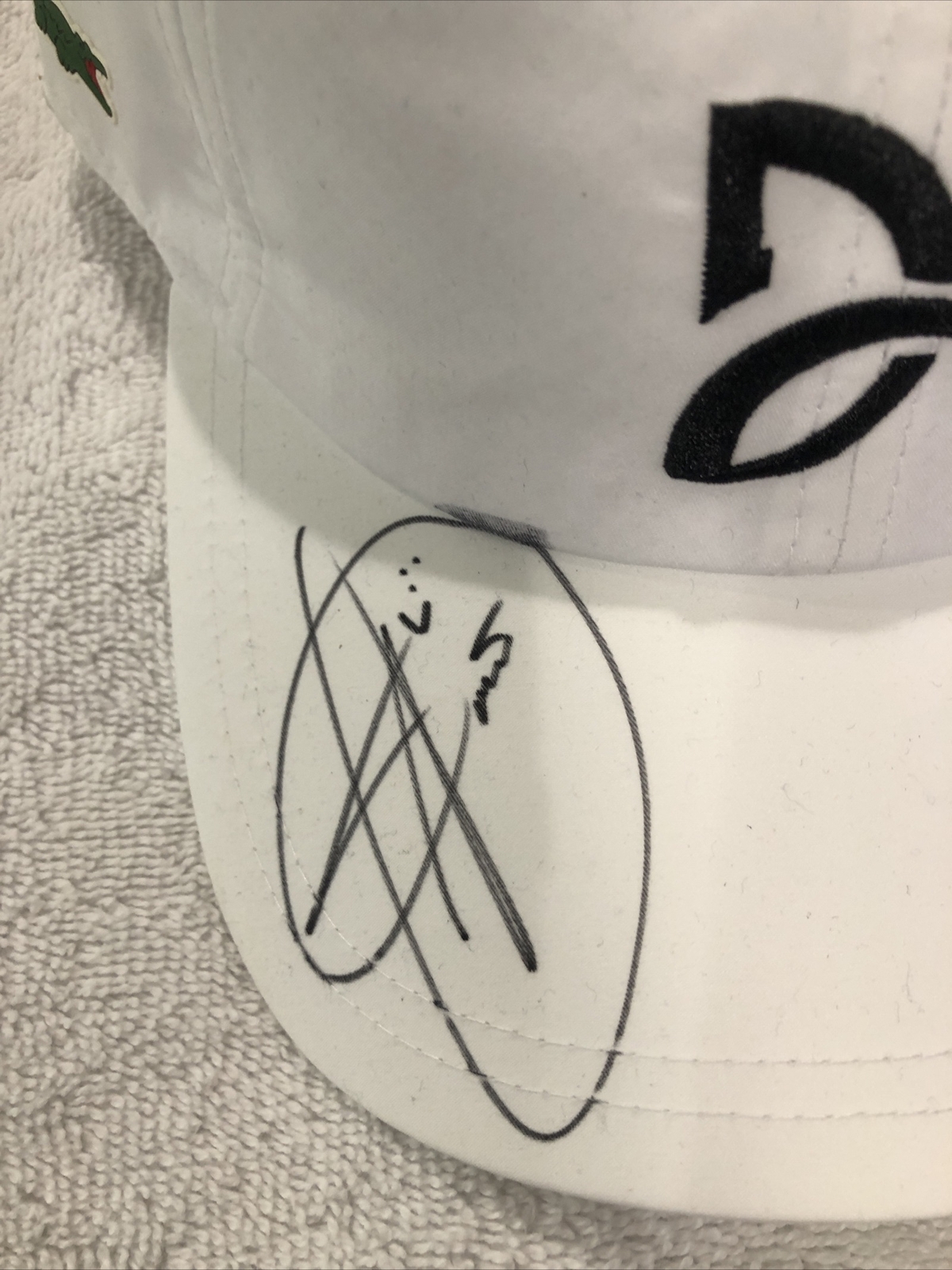 Signed Novak Djokovic Baseball Cap