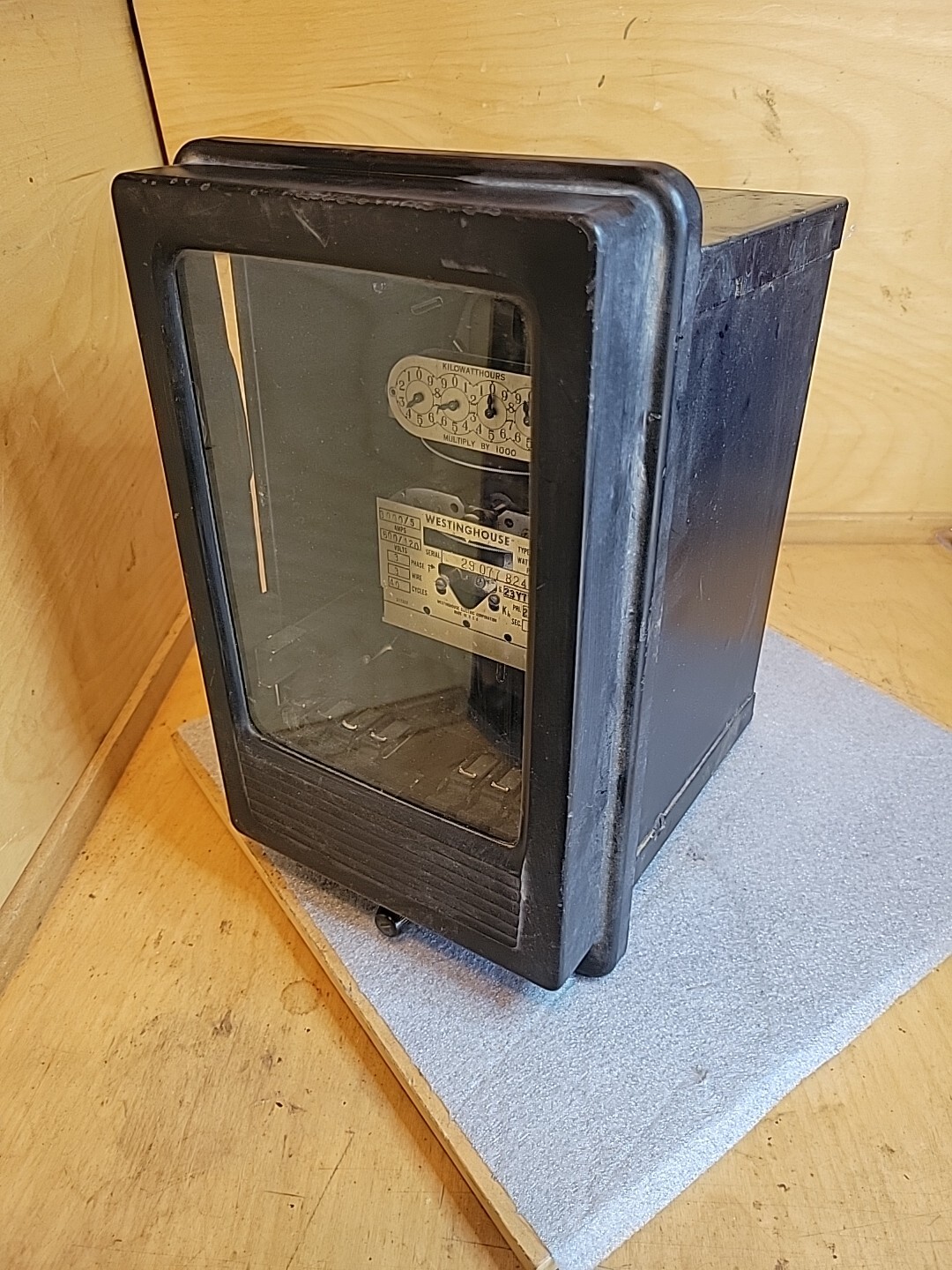 Westinghouse CB2F Watthour Meter Polyphase