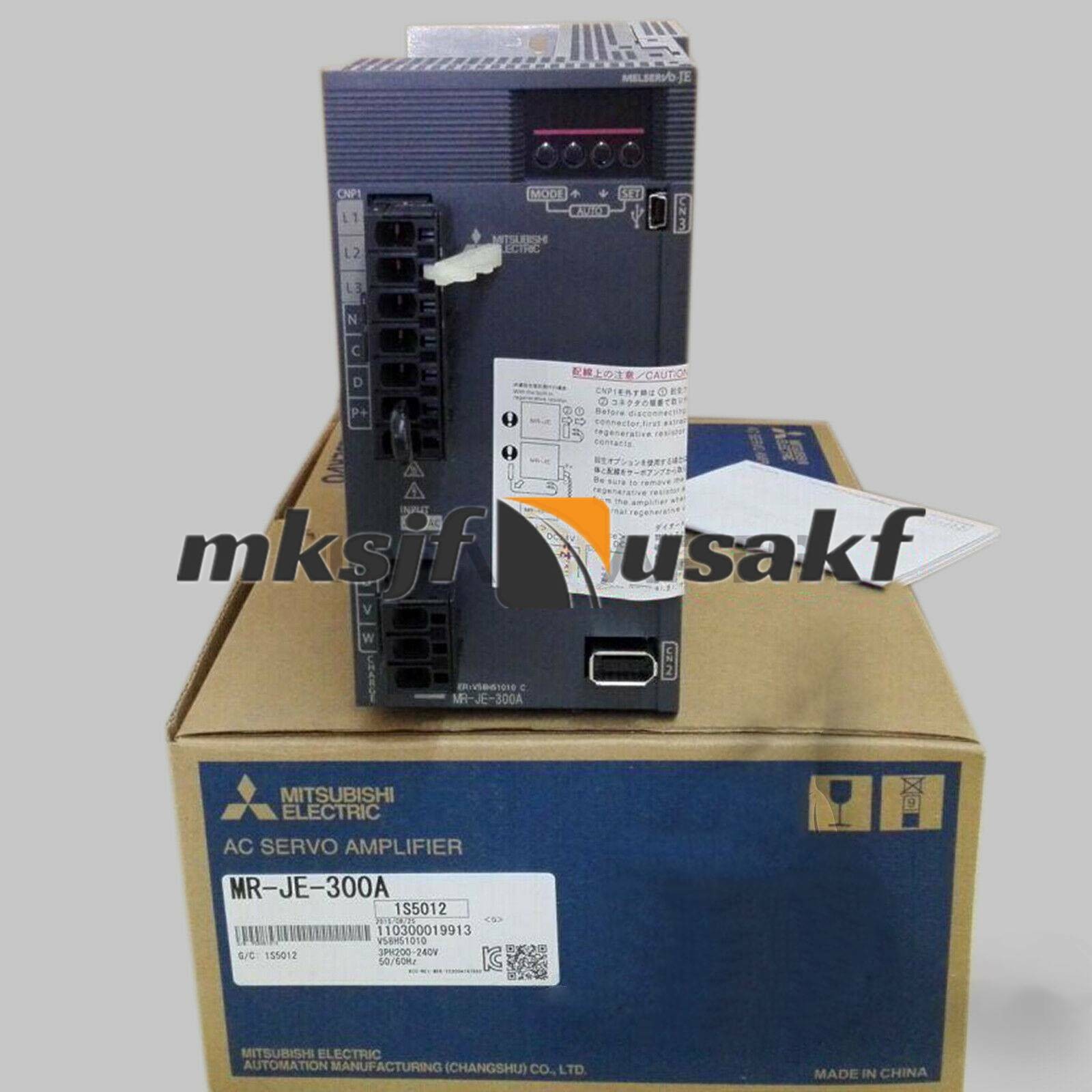 ONE Mitsubishi MR-JE-300A Servo Drive MRJE300A Brand New US Free tax
