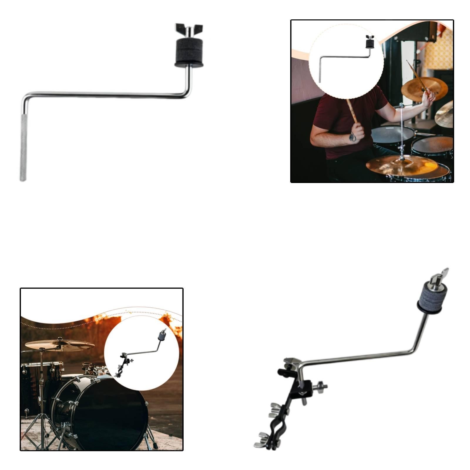 Cymbal Stand Arm Accessories Instrument Clamp for Auxiliary Hi Hat Easy