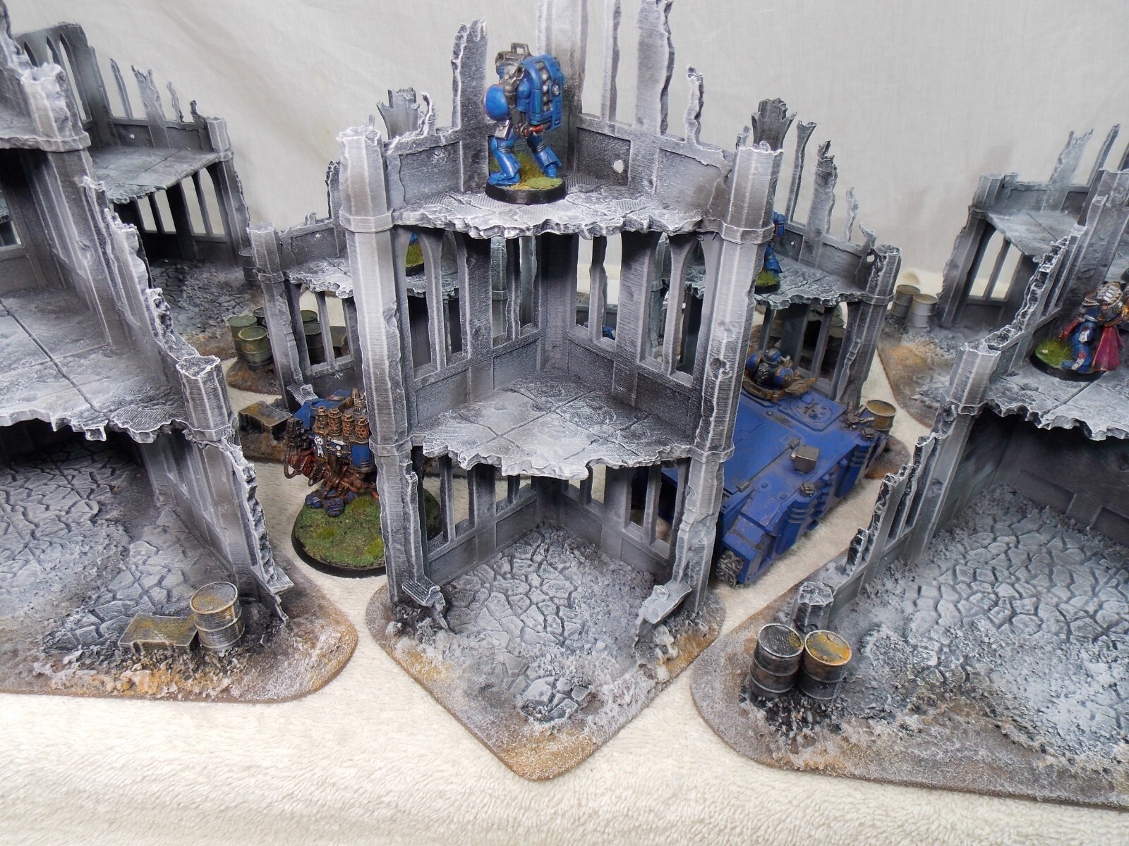 WARGAMING TERRAIN PAINTED,ADVANCE ORDERS,,MEGA BUNDLE SET OF 12 PIECES