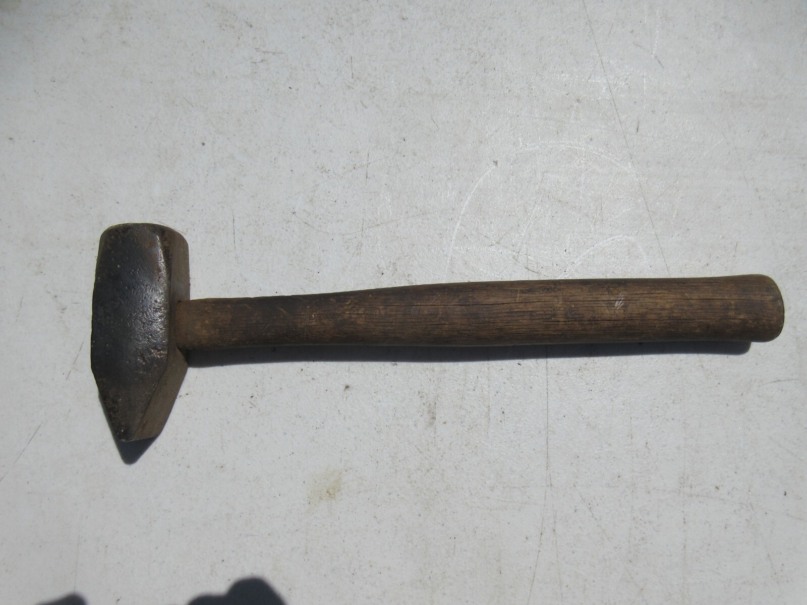 VINTAGE HELLER 2.8 lb. CROSS PIEN BLACKSMITH HAMMER