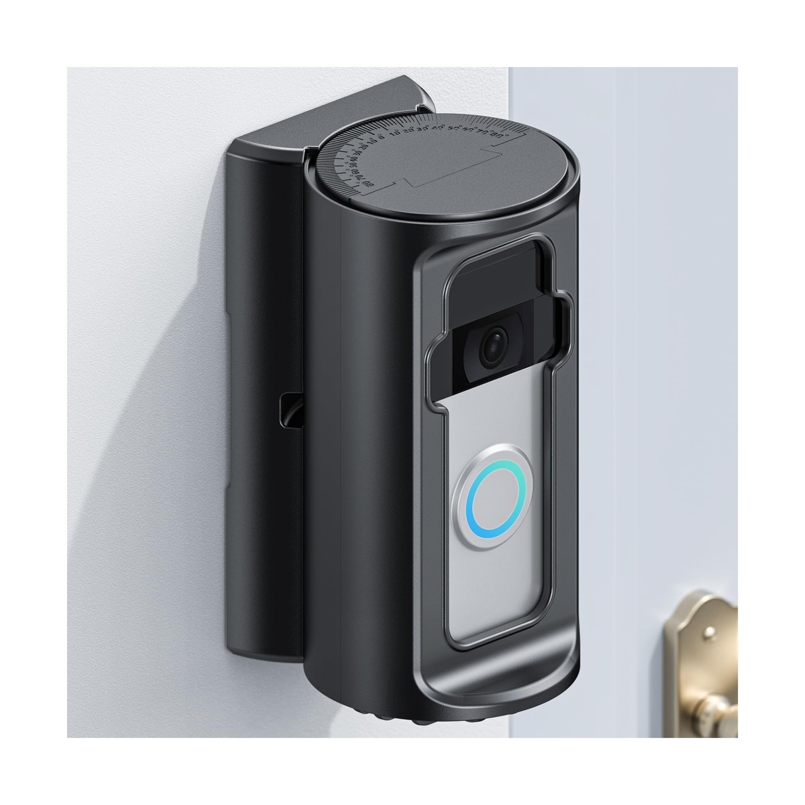 Adjustable 360° Degree Doorbell Angle Mount Compatible with Ring/Wi... Fast