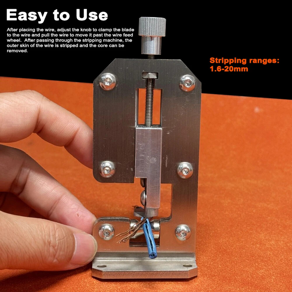 Portable Household Wire Stripper Manual Wire Stripping Tool 1.6-20mm Cable #DA