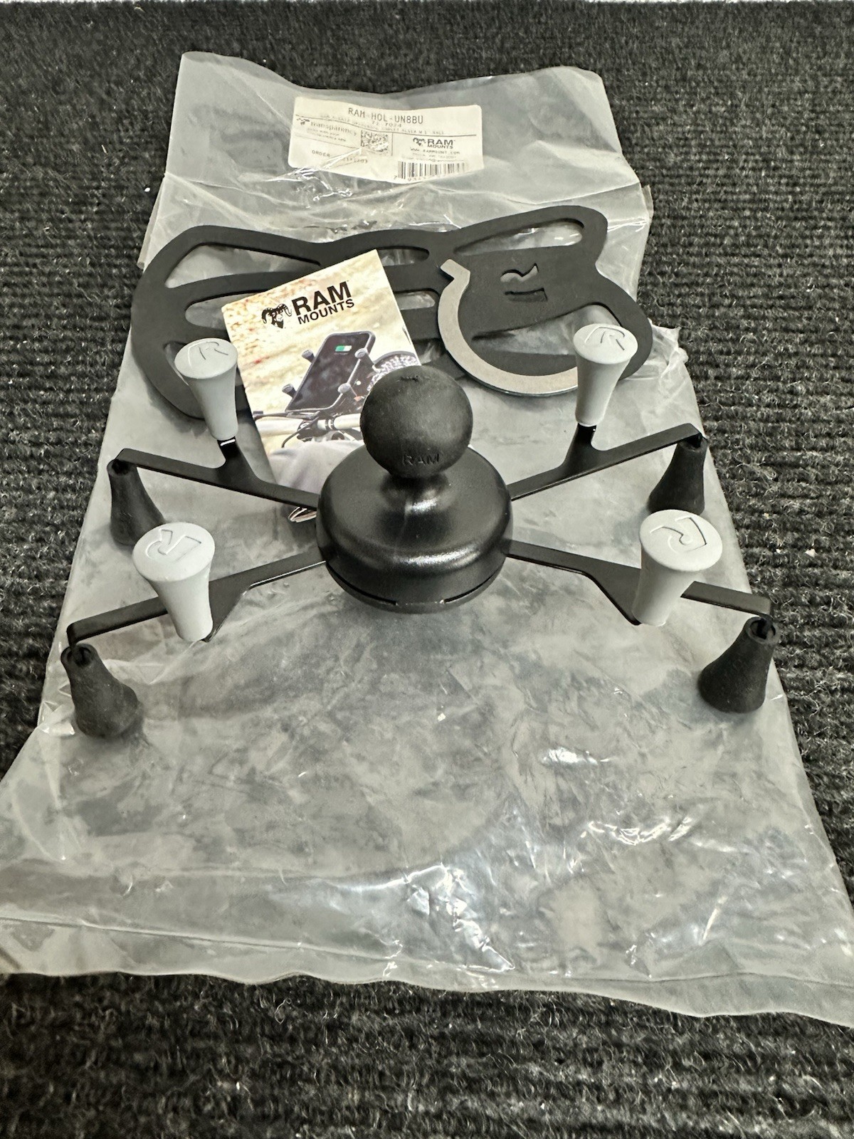 Ram Mount X-Grip Tablet Holder Universal With 1” Ball For 7-8” Tablet