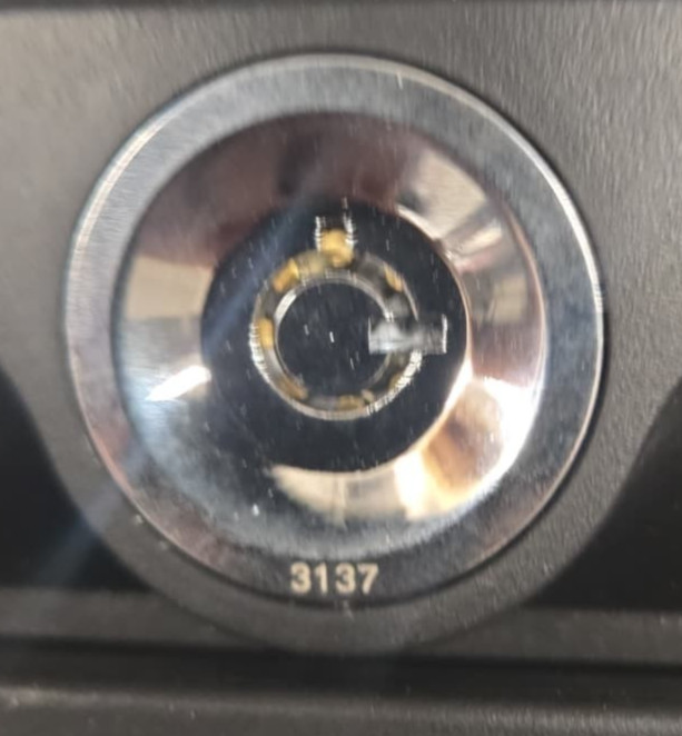 3137 3-New SENTRY SAFE keys tubular round key cut to code 3137