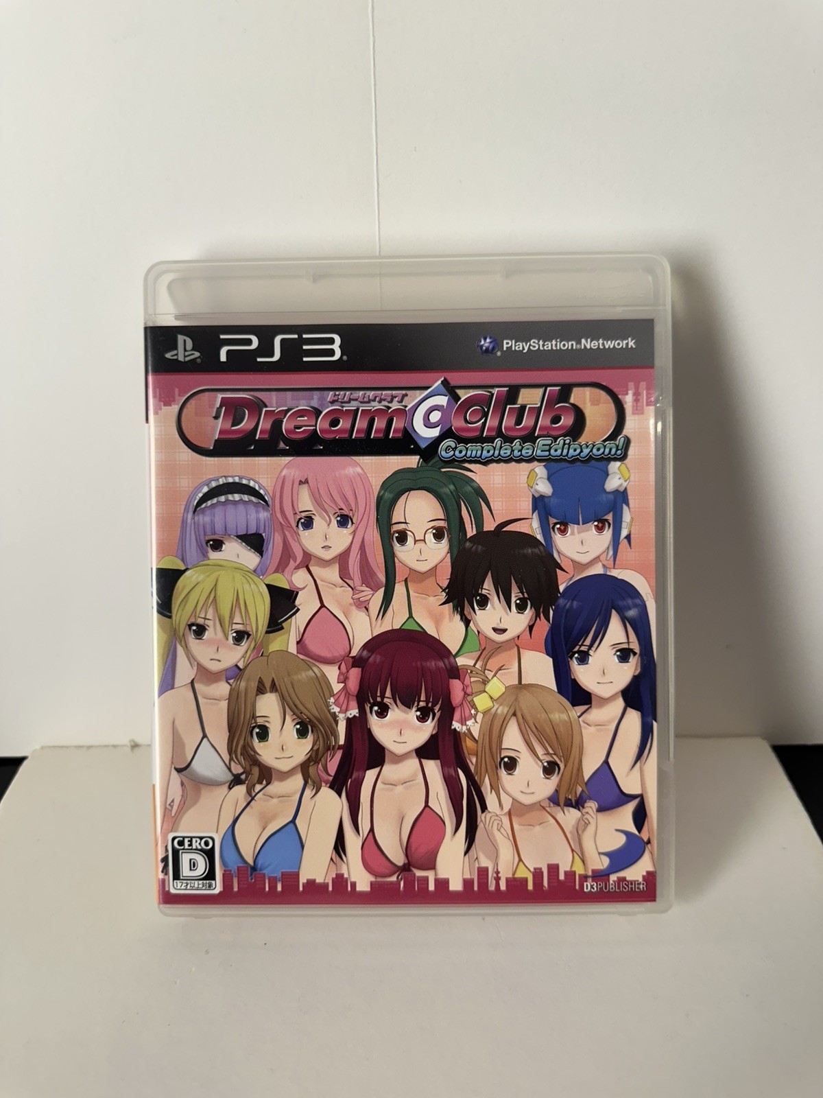 Dream C Club Complete Edipyon Sony PlayStation 3 PS3 complete with manual