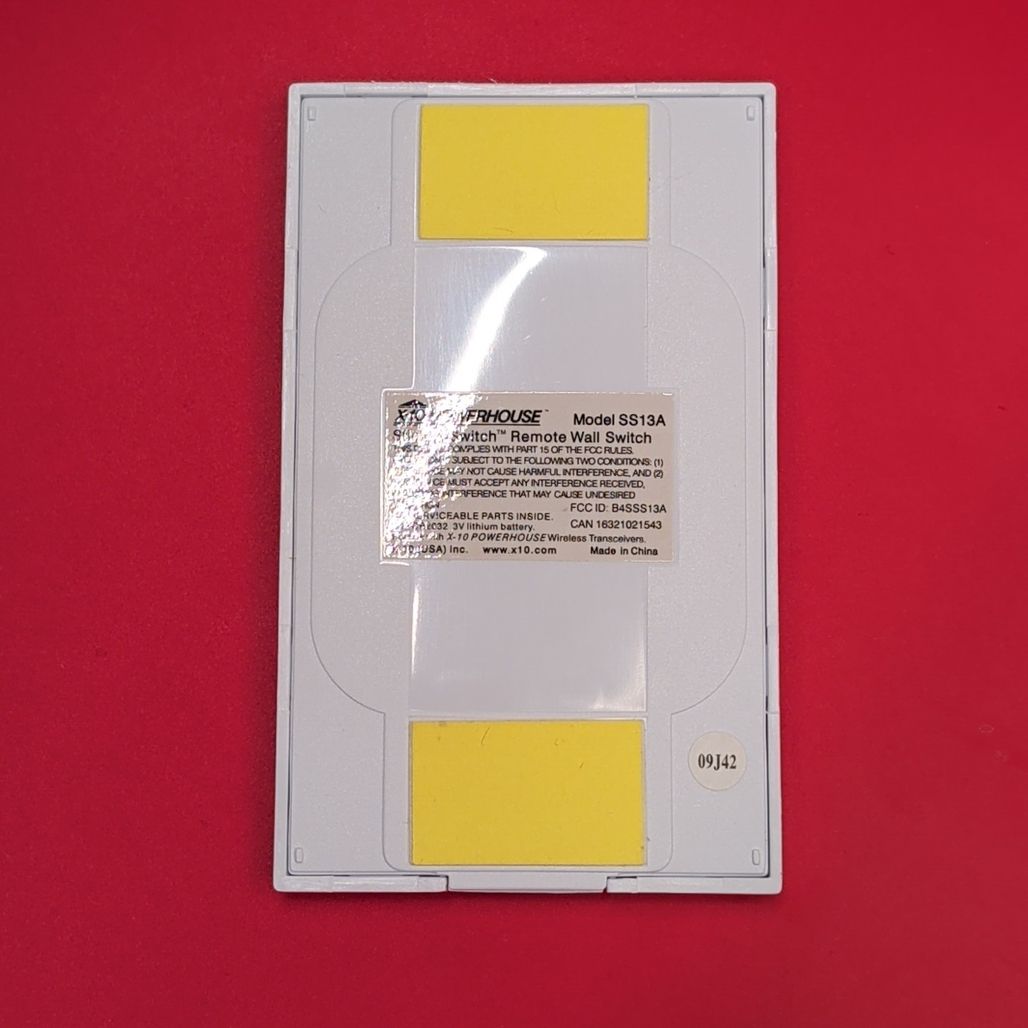 X-10 SS13A Wireless 3 Unit + Dim RF Stick-A-Switch New Without Box