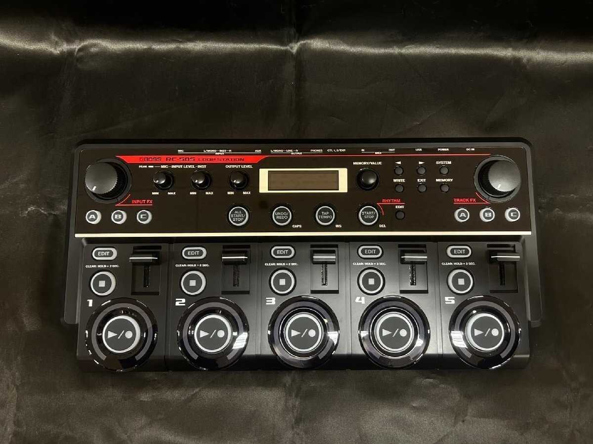 Used BOSS RC-505 Loop Station Tabletop Looper 5-Track Stereo Japan
