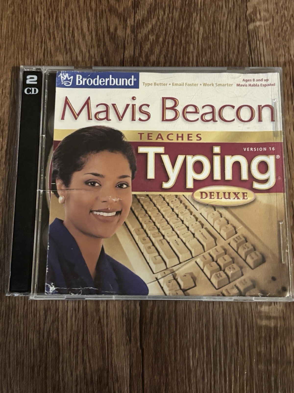 Mavis Beacon Teaches Typing Deluxe Version 16 CD for Windows/Mac