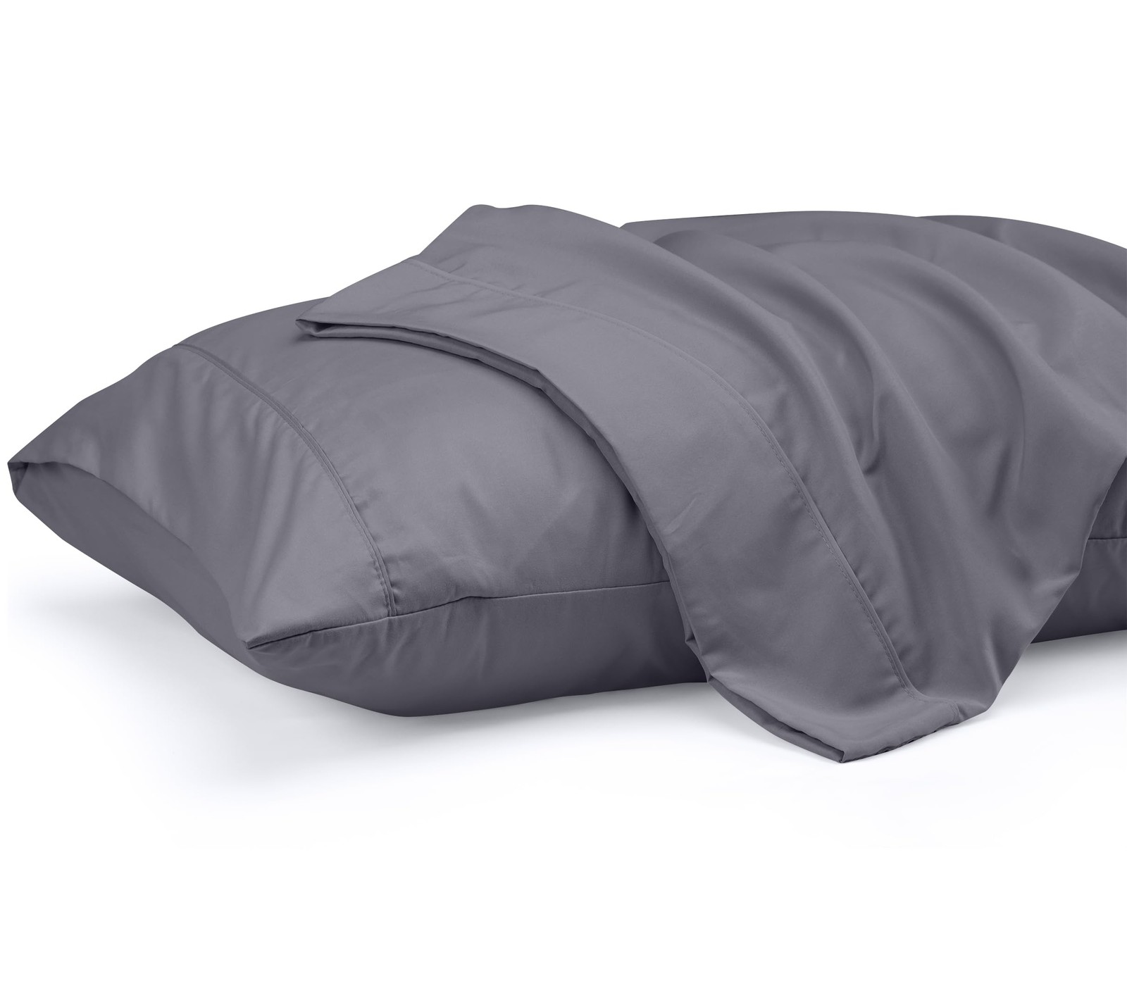 Bedding Queen Pillow Cases - 2 Pack - Envelope Closure - Soft Brushed Microfiber