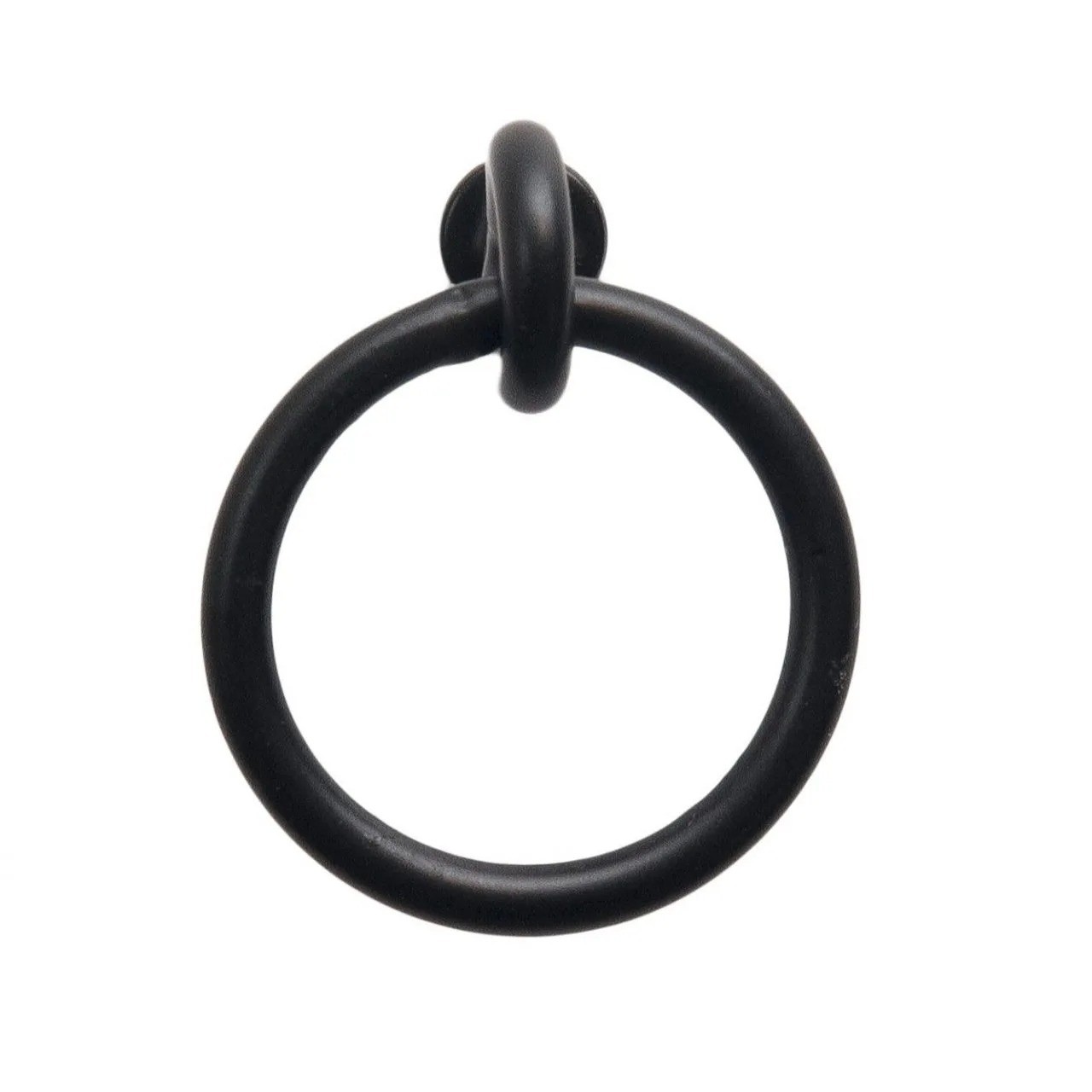 Lynn Cove Foundry Lag Mount Ring Pull Stainless Steel Black NEW