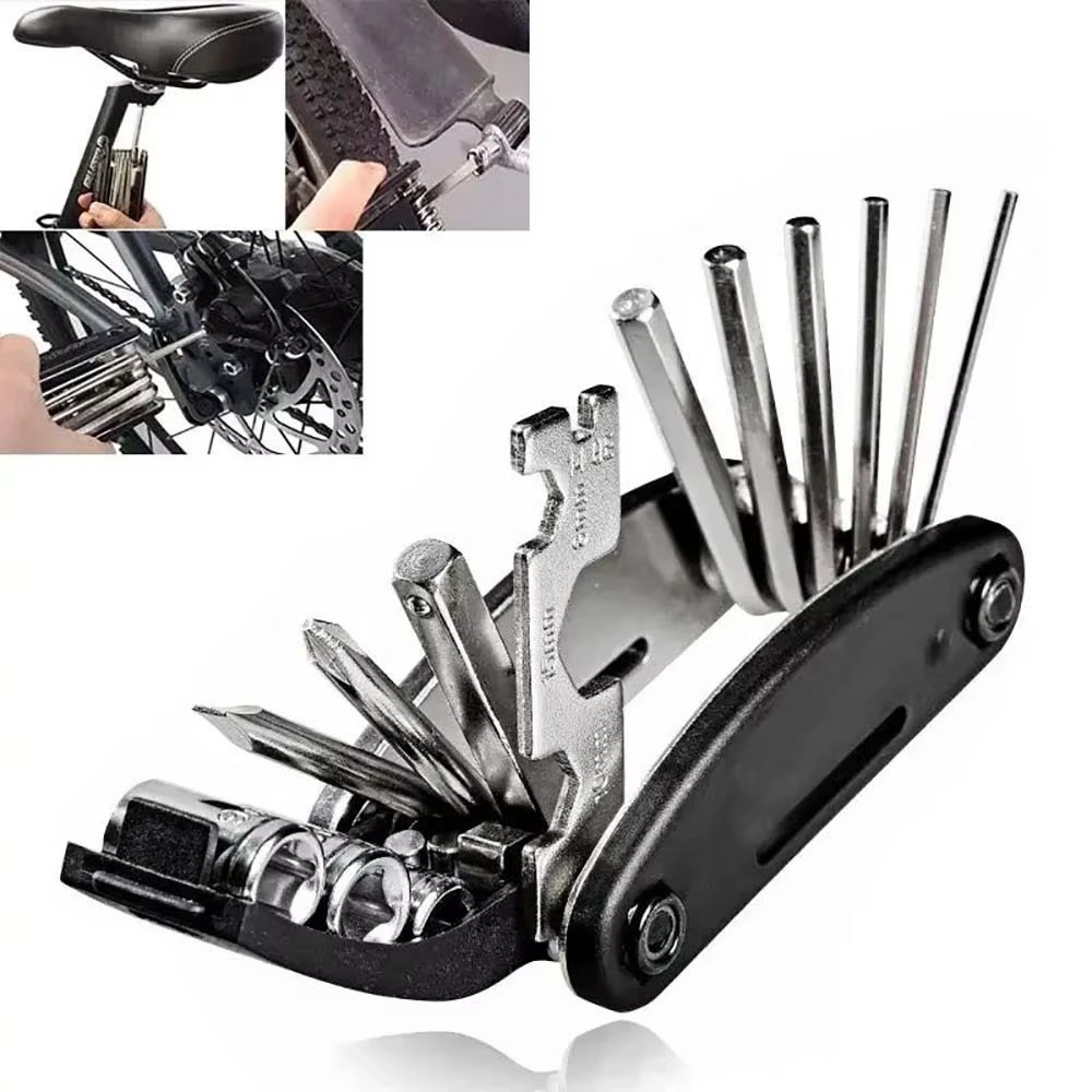 Bike Repair Tool Kit Multi-Purpose for Bicycle Repairs Portable Design Tool Kit