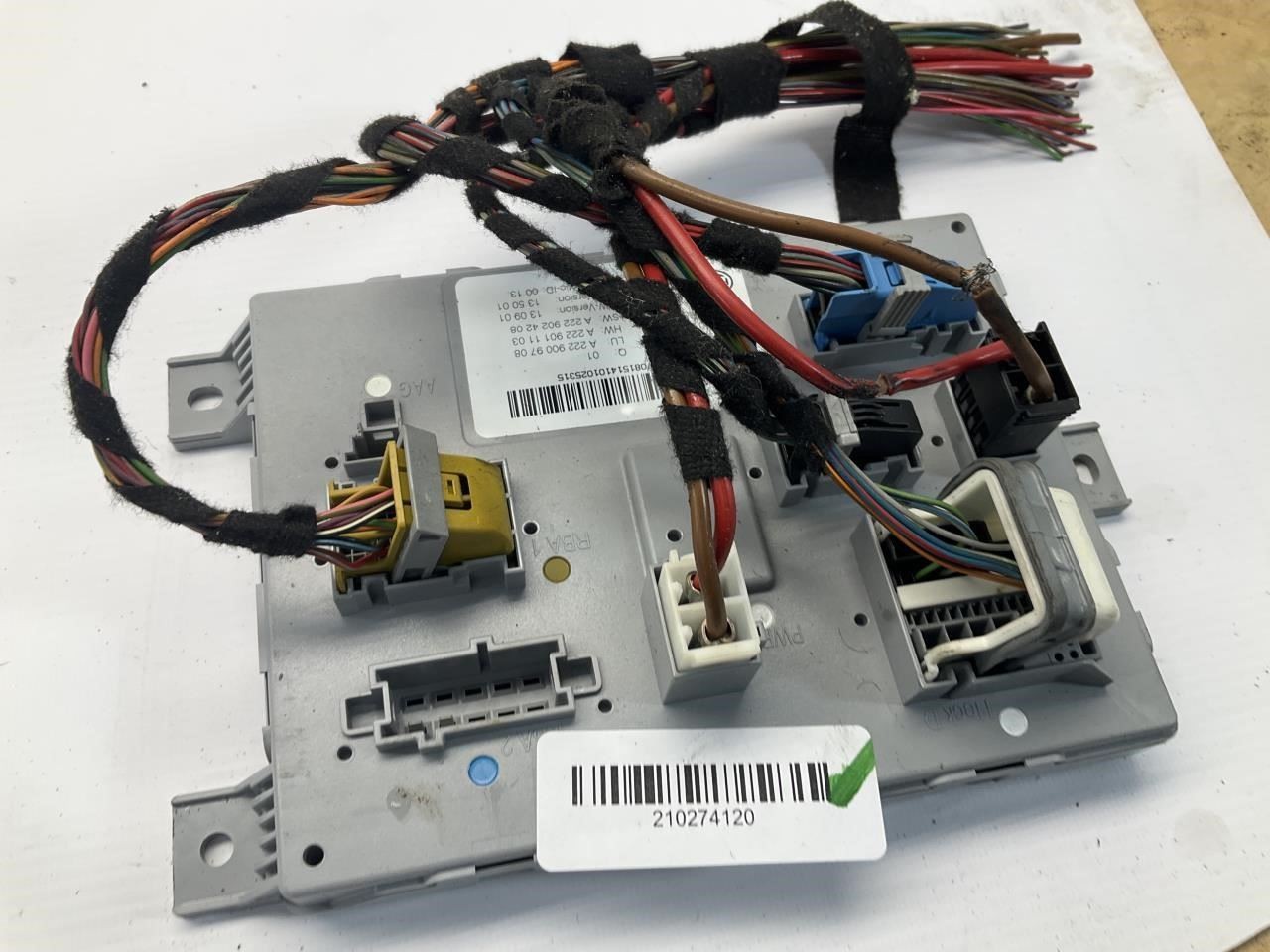 15 Mercedes-Benz C300 2.0L Rear Trunk SAM Control Module T
