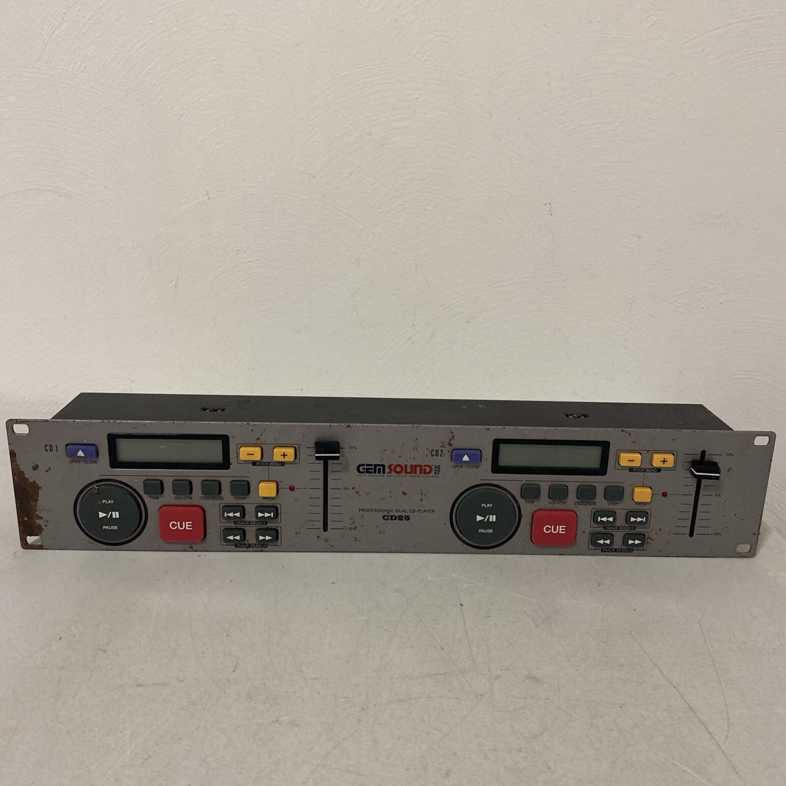 Gemsound CD25 DJ CD Player control module ONLY UNTESTED AS IS