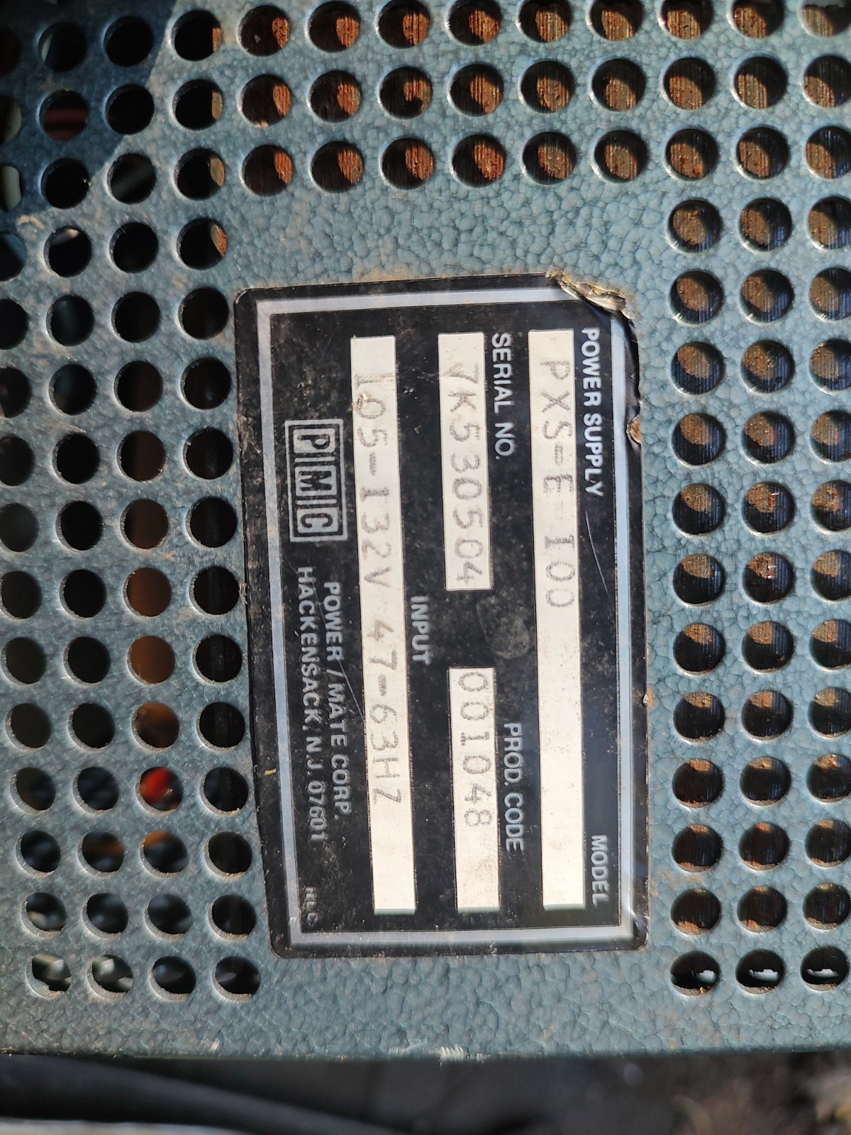 Neat Old DC Power Supply Pmc Power Mate