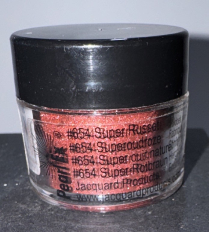 Jacquard Pearl Ex Pigment Powder Super Russet 3 grams JACU654 UPC 743772021803