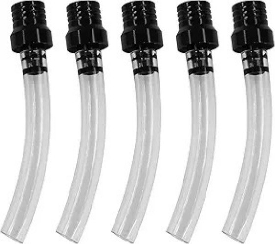 5 Pack Black Gas Cap with Two-Way Breather Vent Tube for Dirt Bik Color: Black