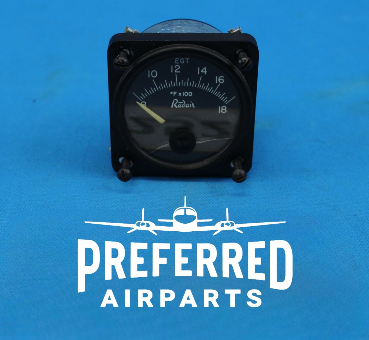 Radair Daystrom EGT Indicator Gauge P/N R-10-S Model 840 Type 57 (22524)