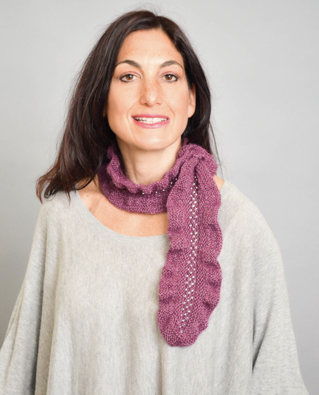 Jasmine Beaded Scarf Knitting Kits