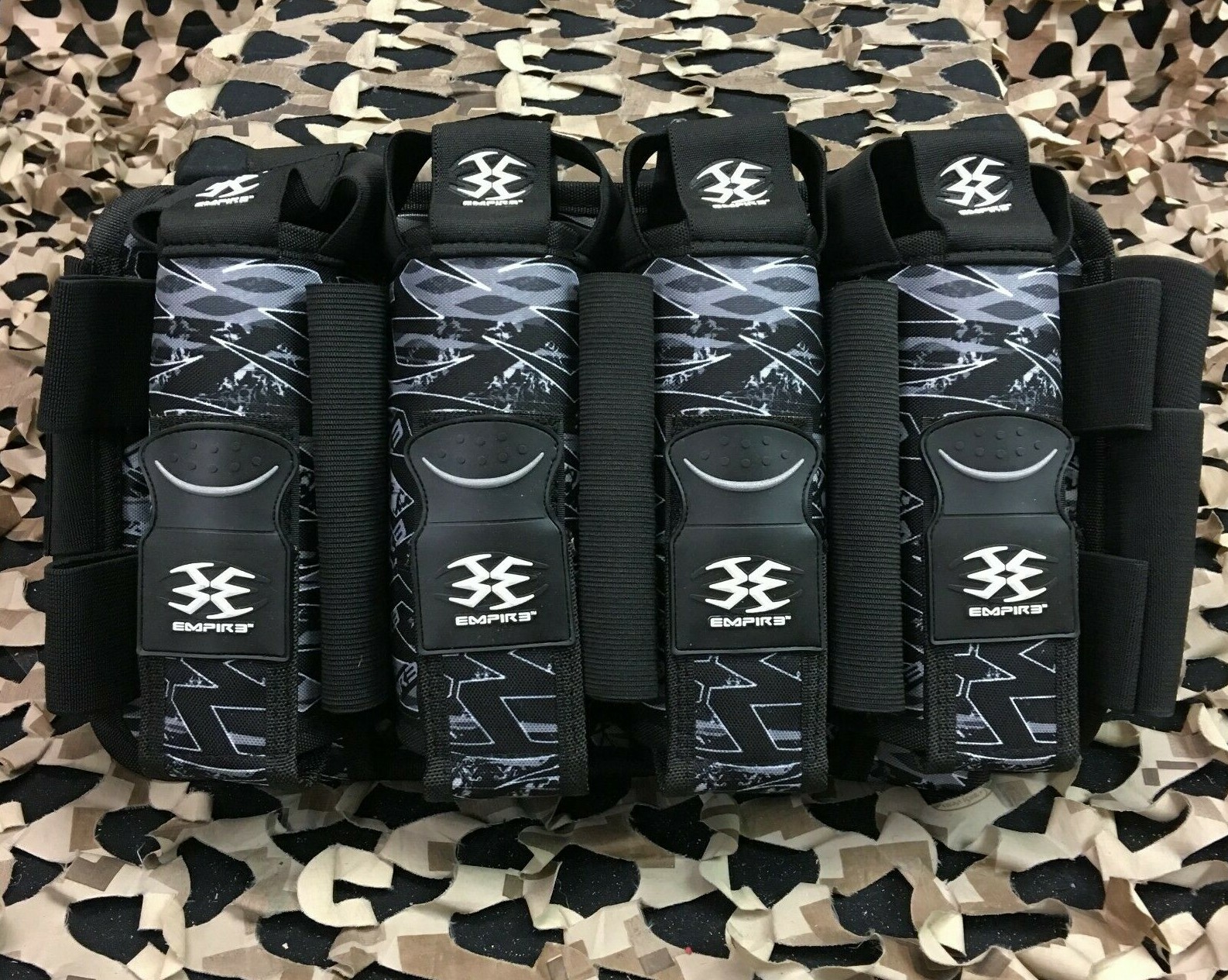 NEW Empire Contact TT Paintball Harness - 4+7 - Venom Grey