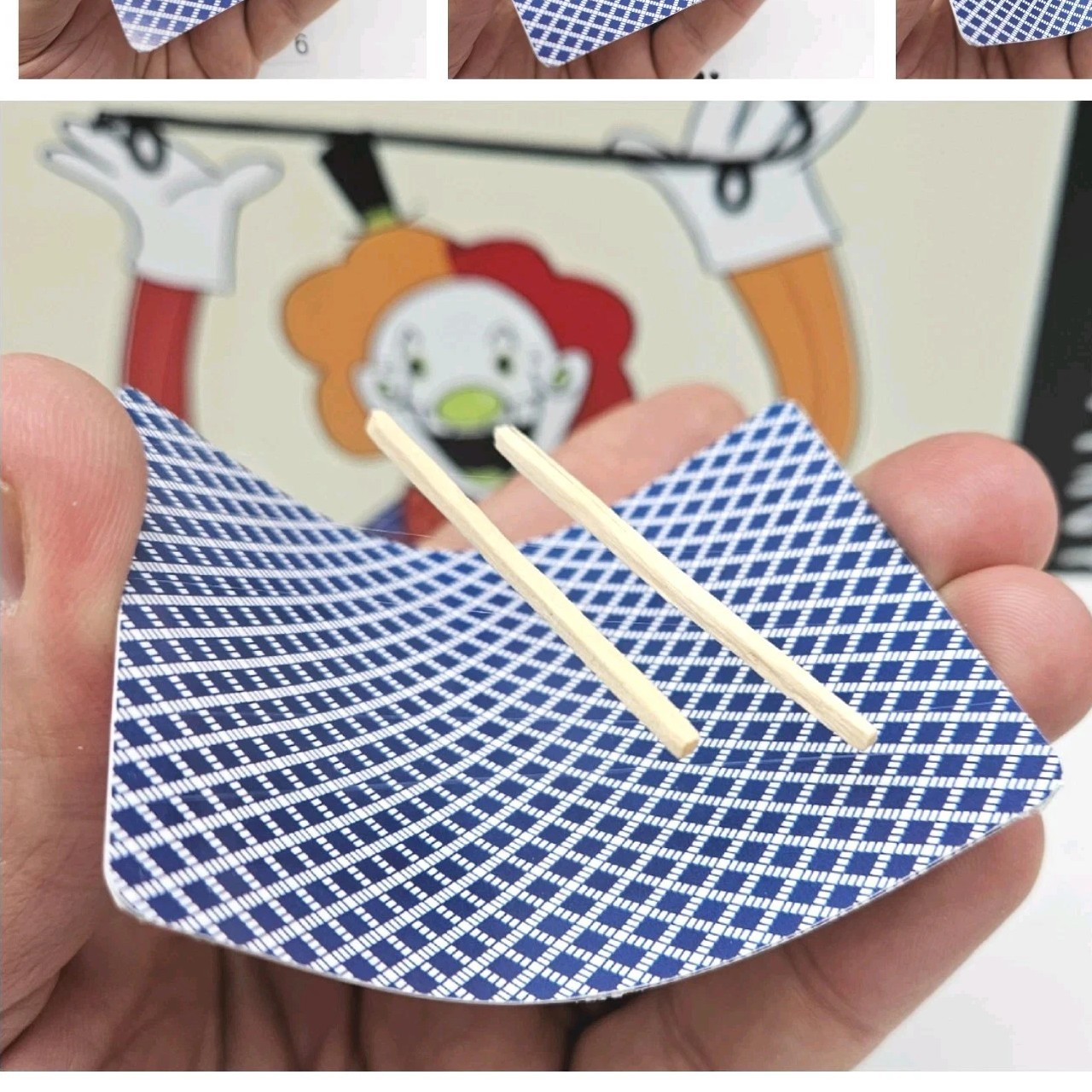 Magic Trick Floating Match Levitating Sticks Illusion Easy to do Tricks MA1