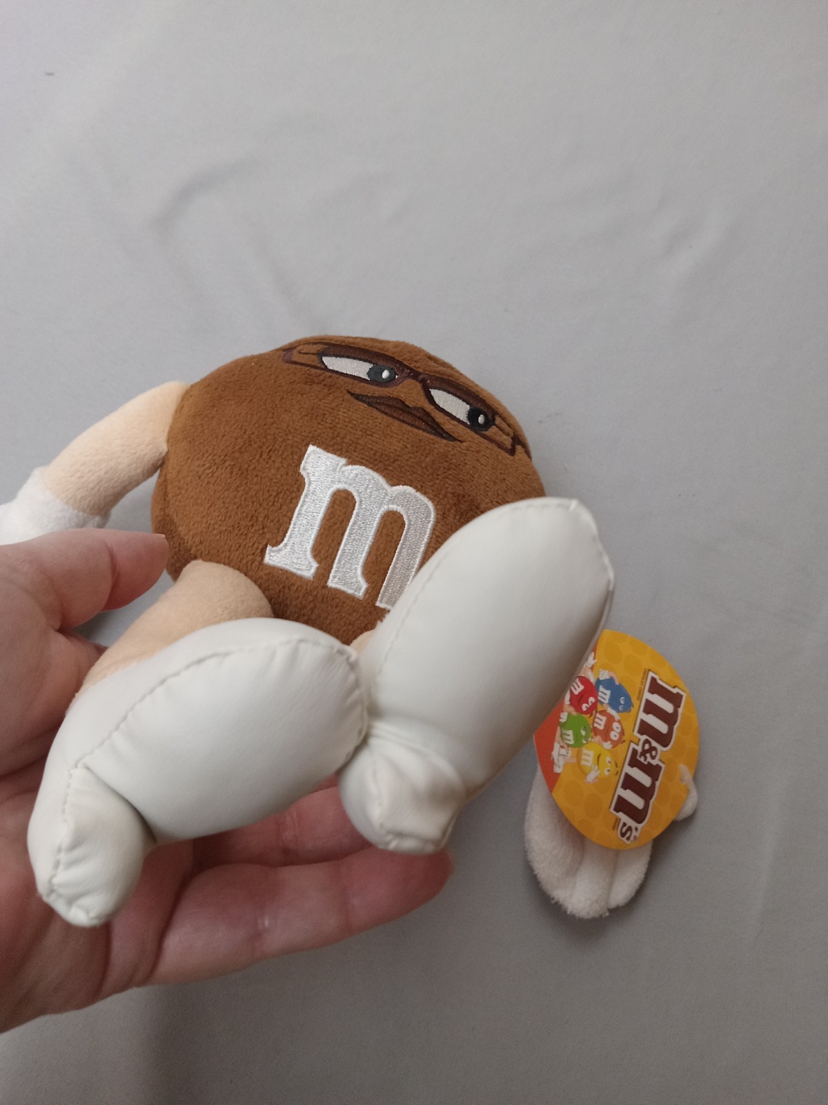 M&M Rare Brown With Glasses