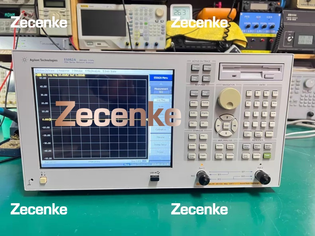 KEYSIGHT / Agilent E5062A 300kHz-3GHz Vector network Analyzer/used