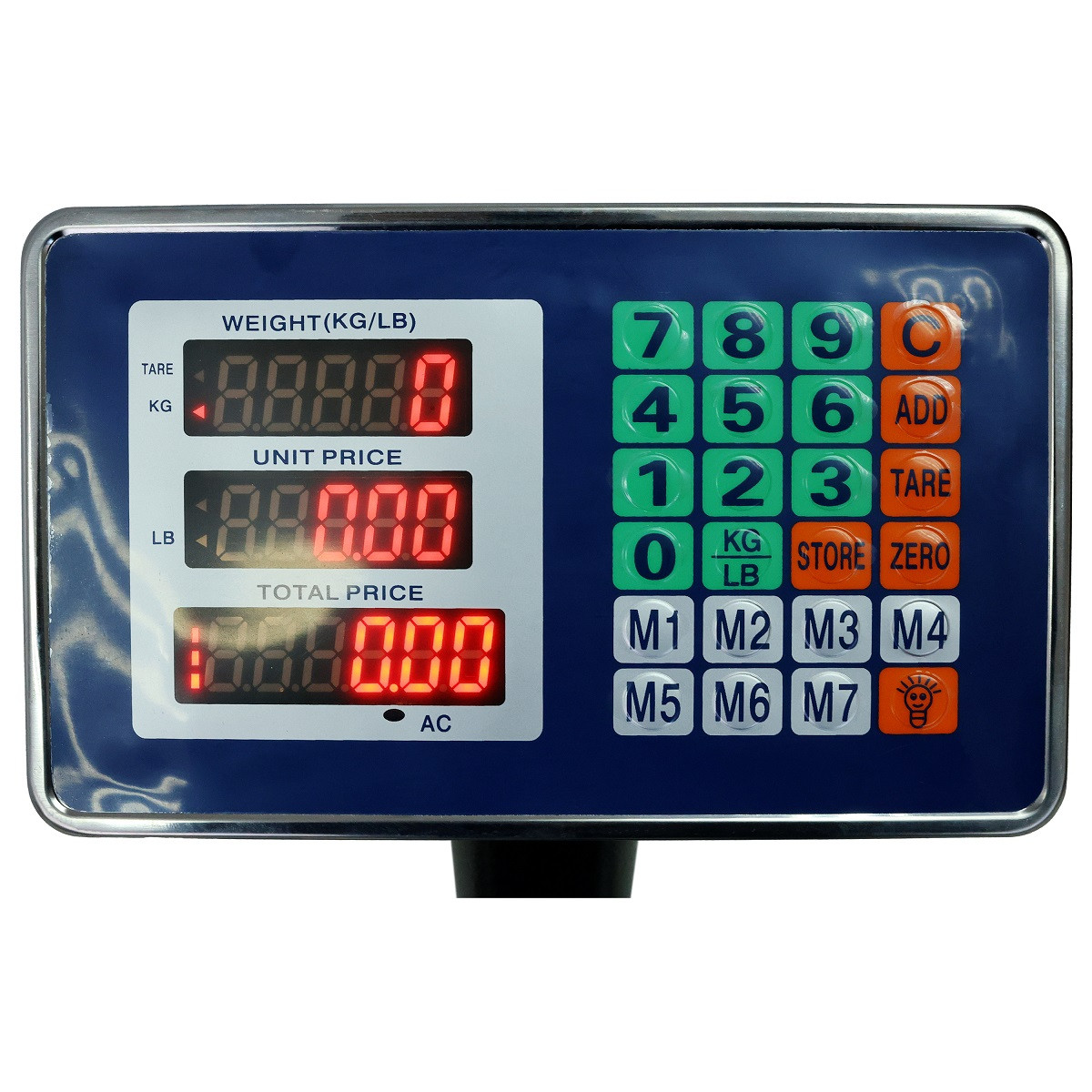 660lbs Weight Computing Digital Floor Platform Scale Postal Shipping Mailing