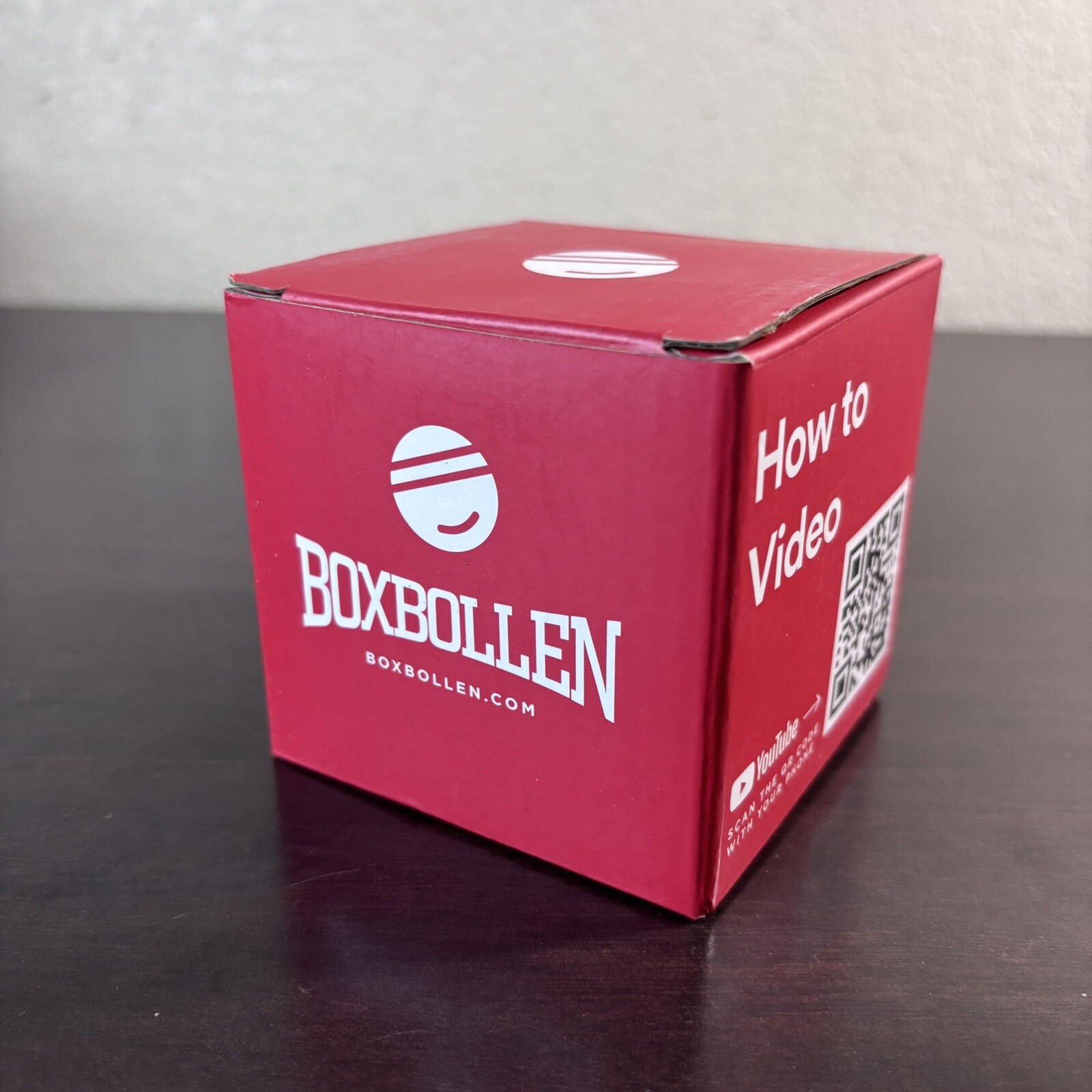 BoxBollen Boxball Reflex Punching Ball Fitness Game w Headband & QR Code App