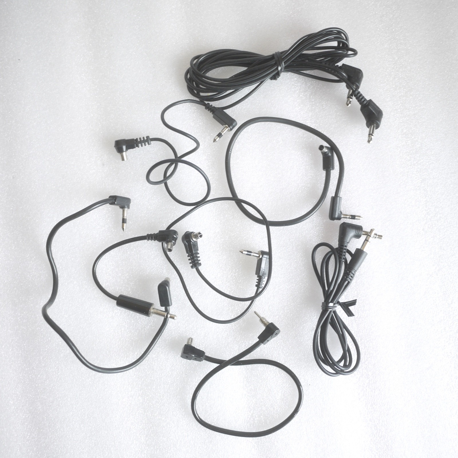 Various PC Sync Flash Cables Universal Vivitar Braun Used