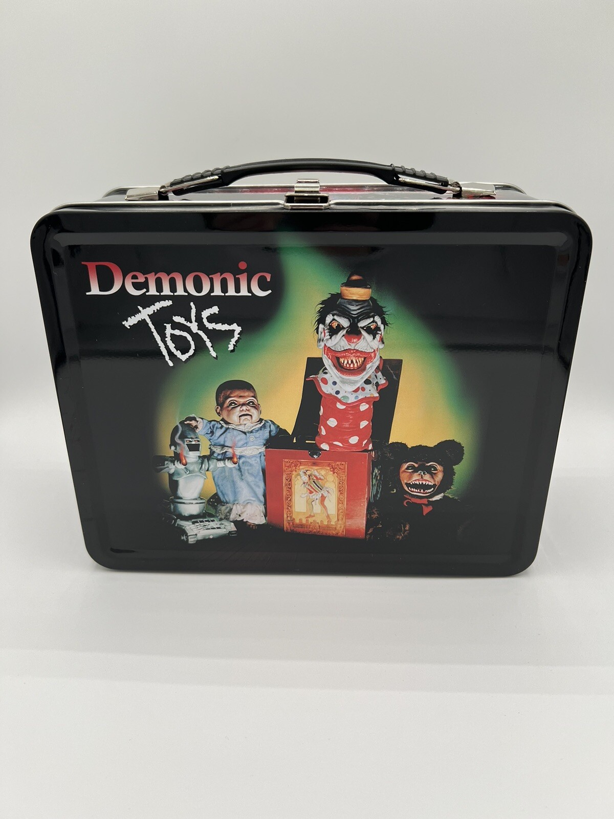 Demonic Toys Lunch Box Tin Rare Test Print/Full Moon Horror/Charles Band