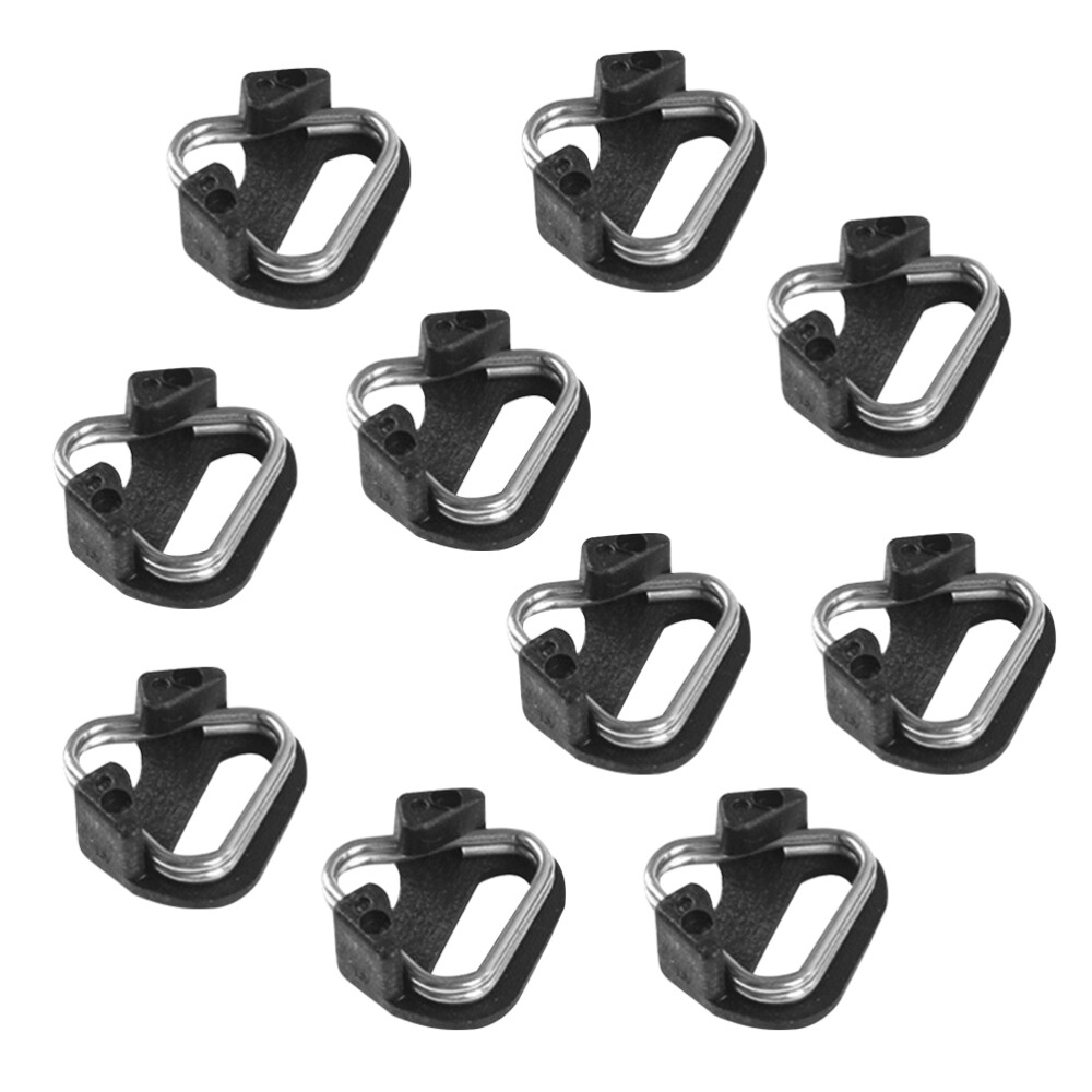 10 Pcs Camera Clip Strap Accessories Triangle Rings Connector Loop Mini