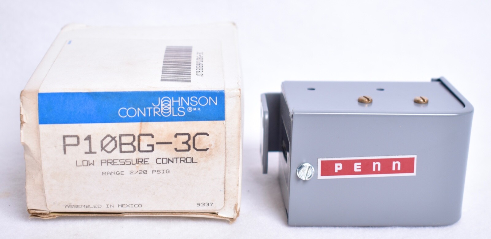Johnson Controls Low Pressure Control P10BG-3C