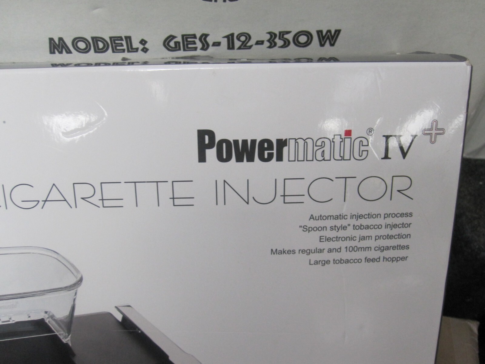 POWERMATIC IV + CIGARETTE INJECTOR (PERSONAL RYO MACHINE)