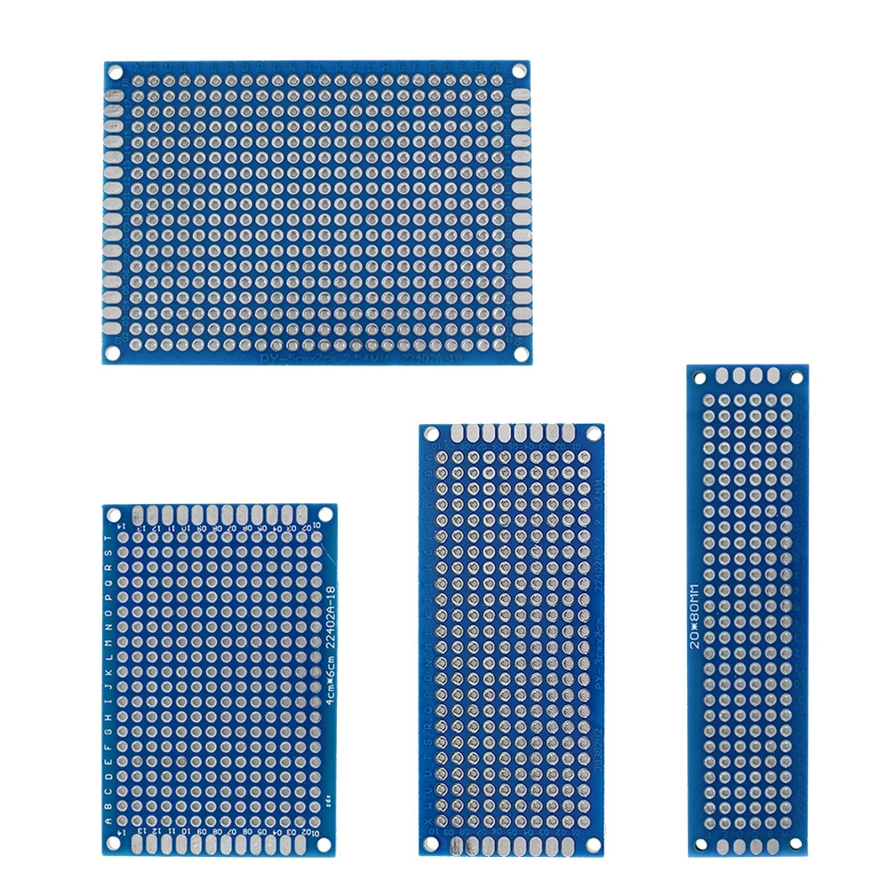 Double Side PCB Prototype Board Printed Circuit Protoboard DIY Circuit 2*8 5*7cm