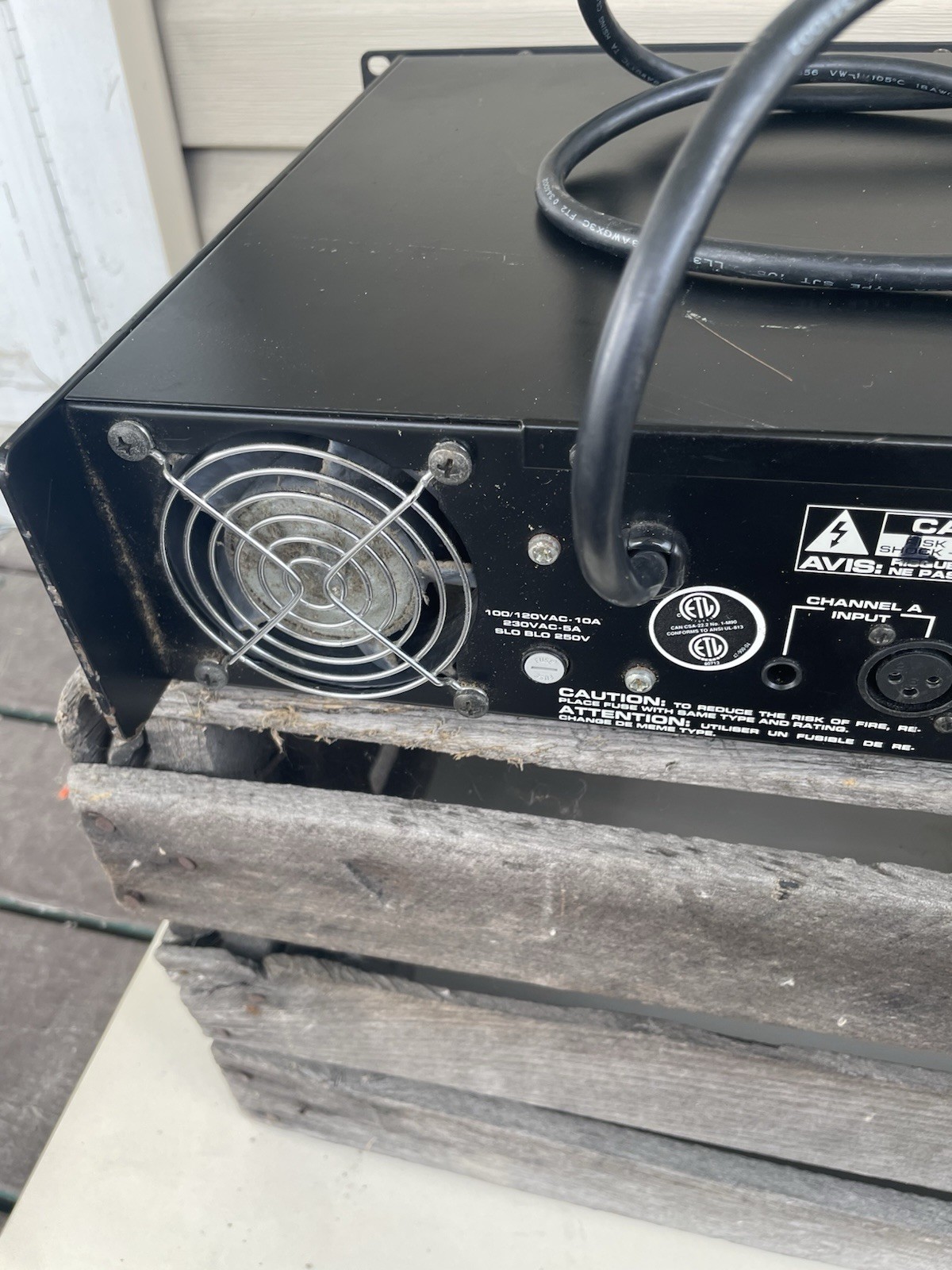 Audio Centron RMA-800 Power Amplifier USA Made
