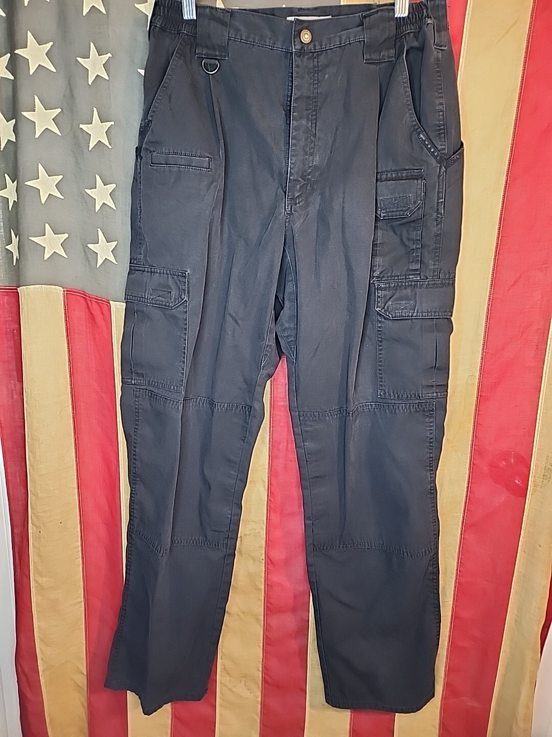 5.11 Tactical Black Cargo Combat Pants Size 34"X34" 8276