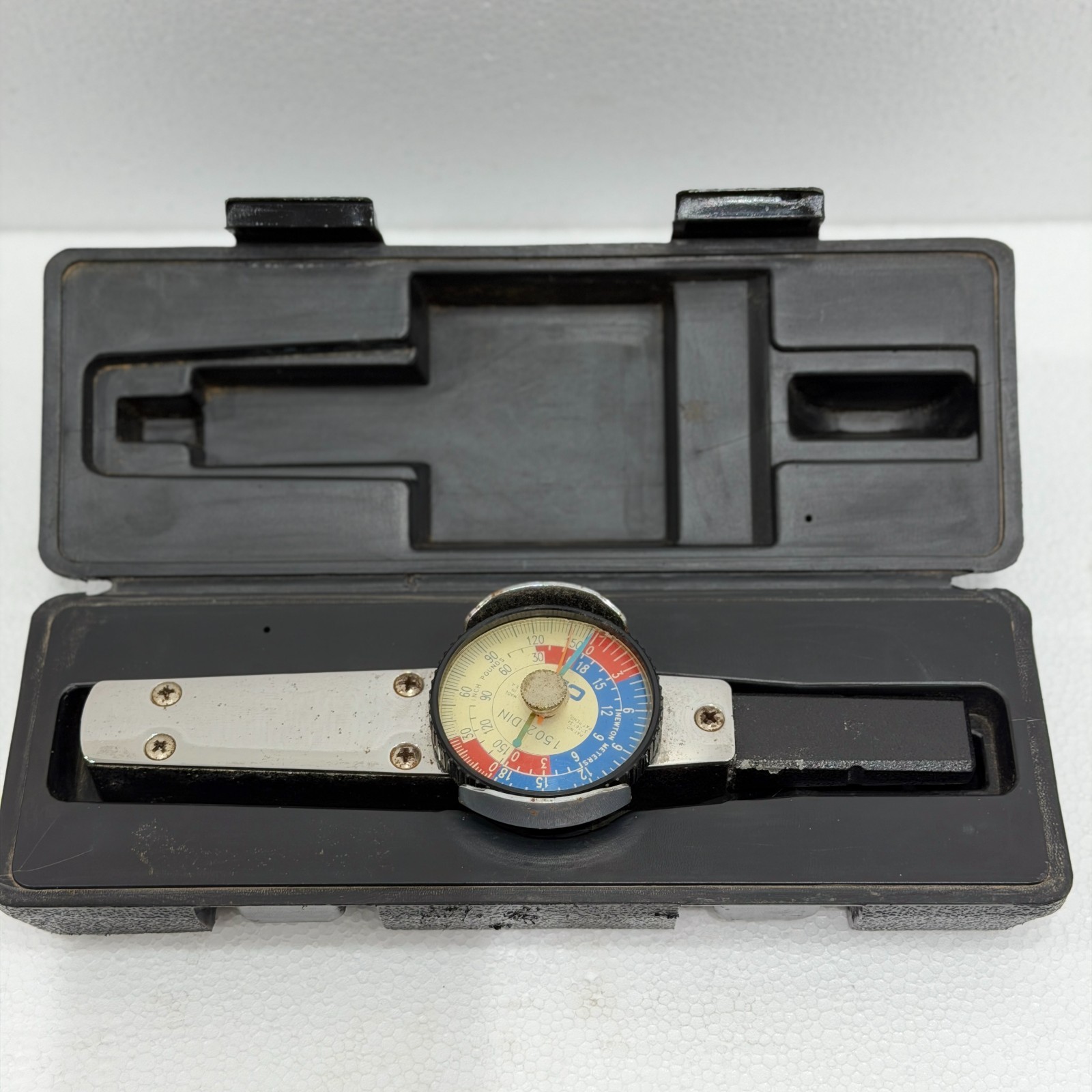CDI 1502LDIN 3/8 IN DIAL TORQUE WRENCH 0-150 IN-LB PRECISION TORQUE TOOL USA