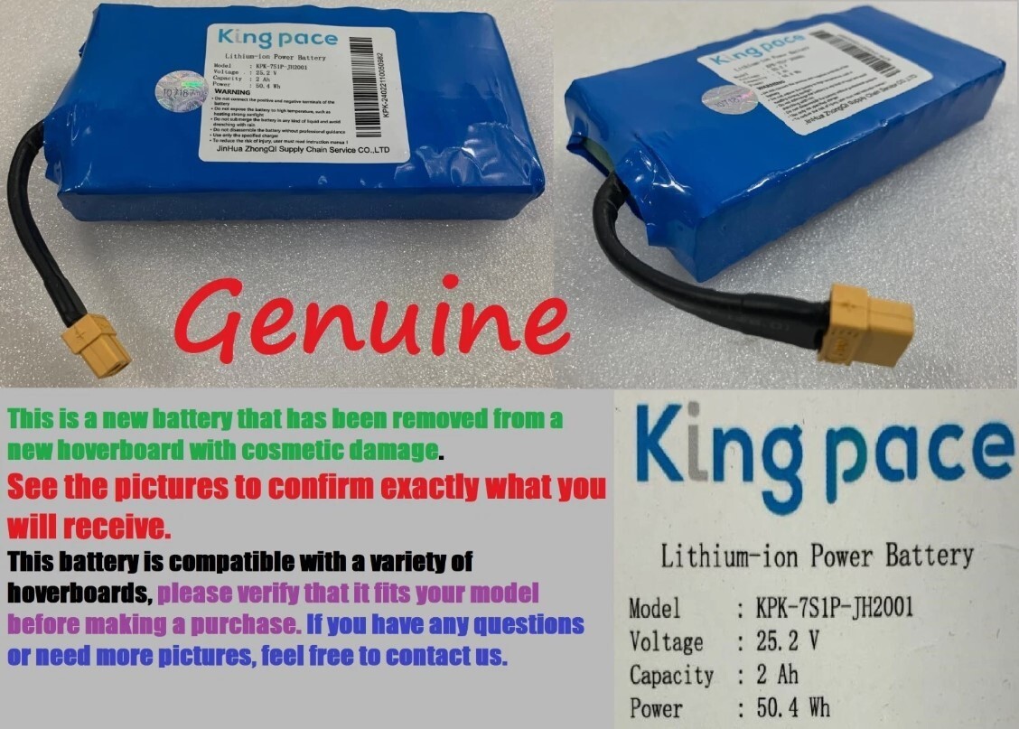 King pace KPK-7S1P-JH2001  Lithium-ion Power Battery  25.2 V  2.0 Ah