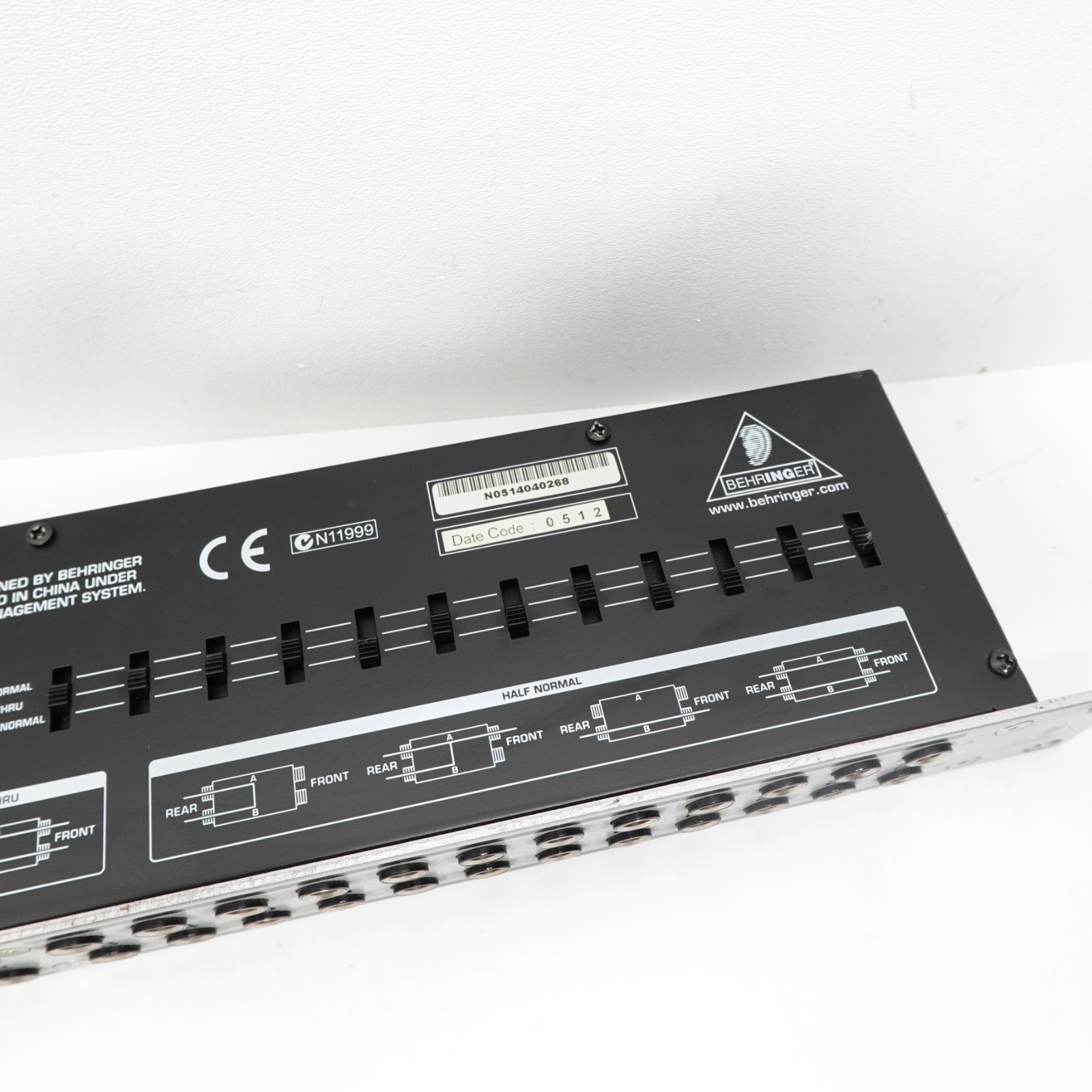 Ultrapatch Pro PX3000 3-Mods Multi-Functional 48-Point Balanced Patchbay