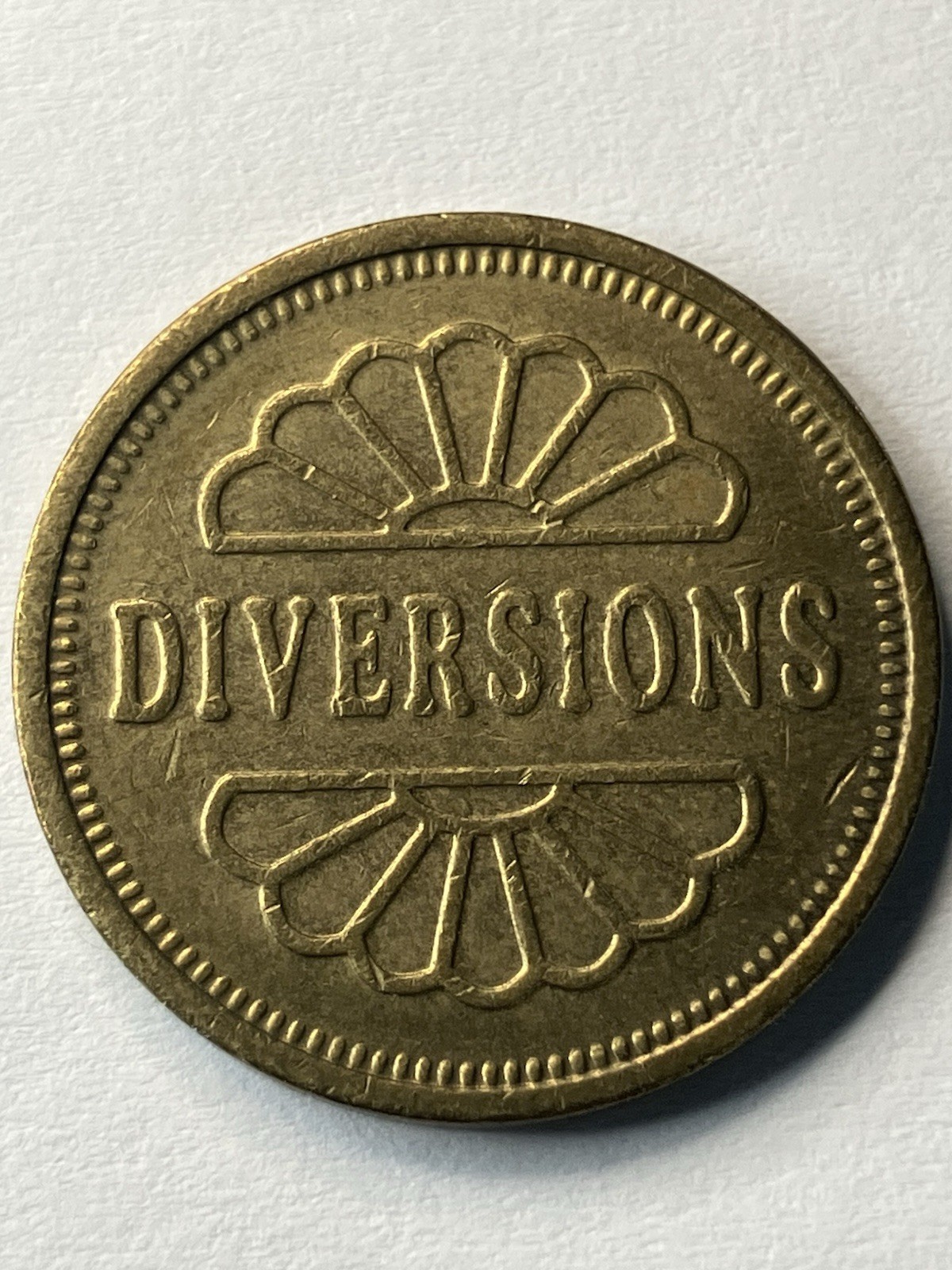Scarce Diversions Arcade Token With Dancing Wizard On Reverse #uf1