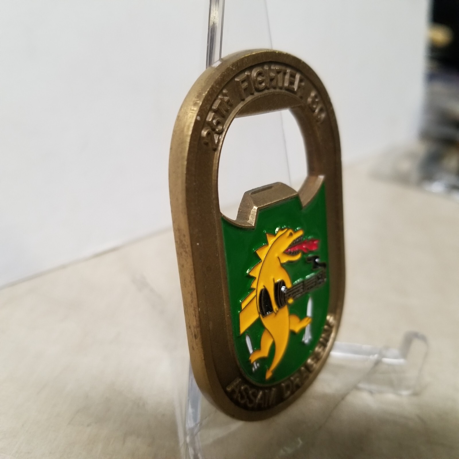 25th Fighter SQ ASSAM Draggins Challenge Coin