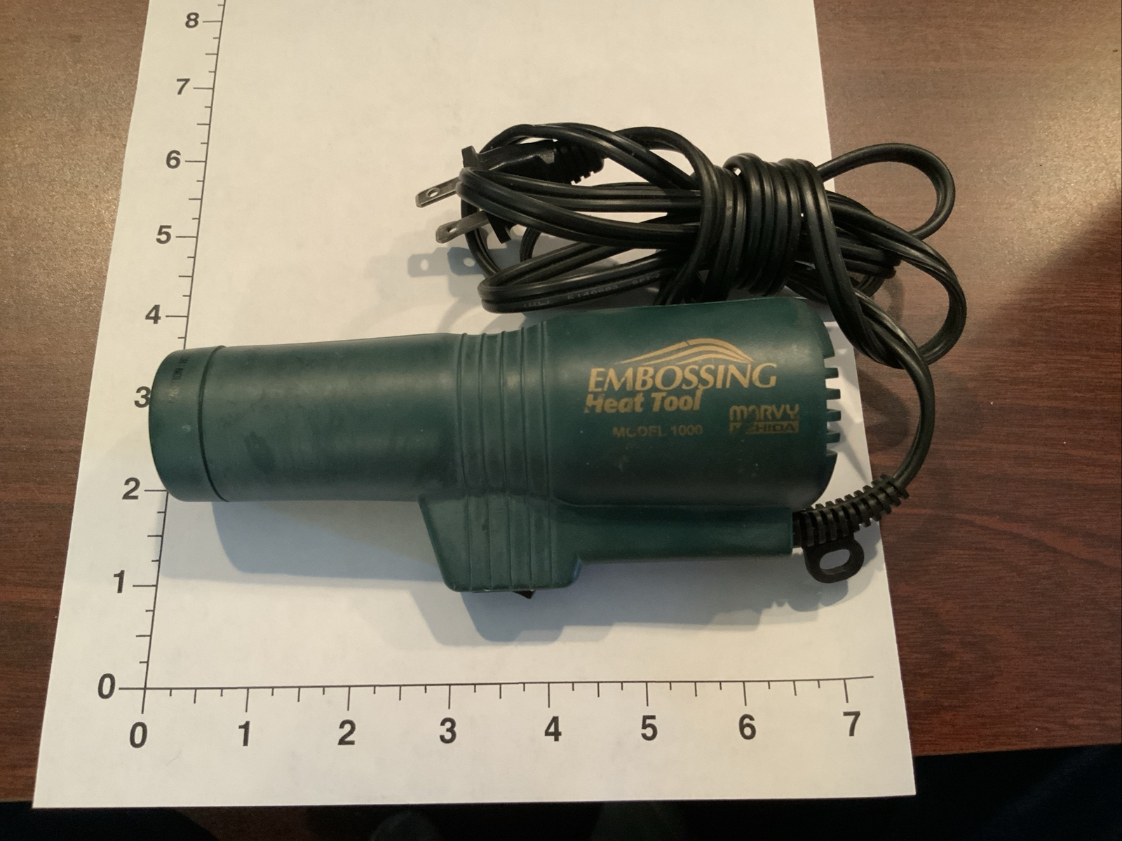 Marvy Uchida Embossing Heat Tool, Model 1000. Tested Good Condition.