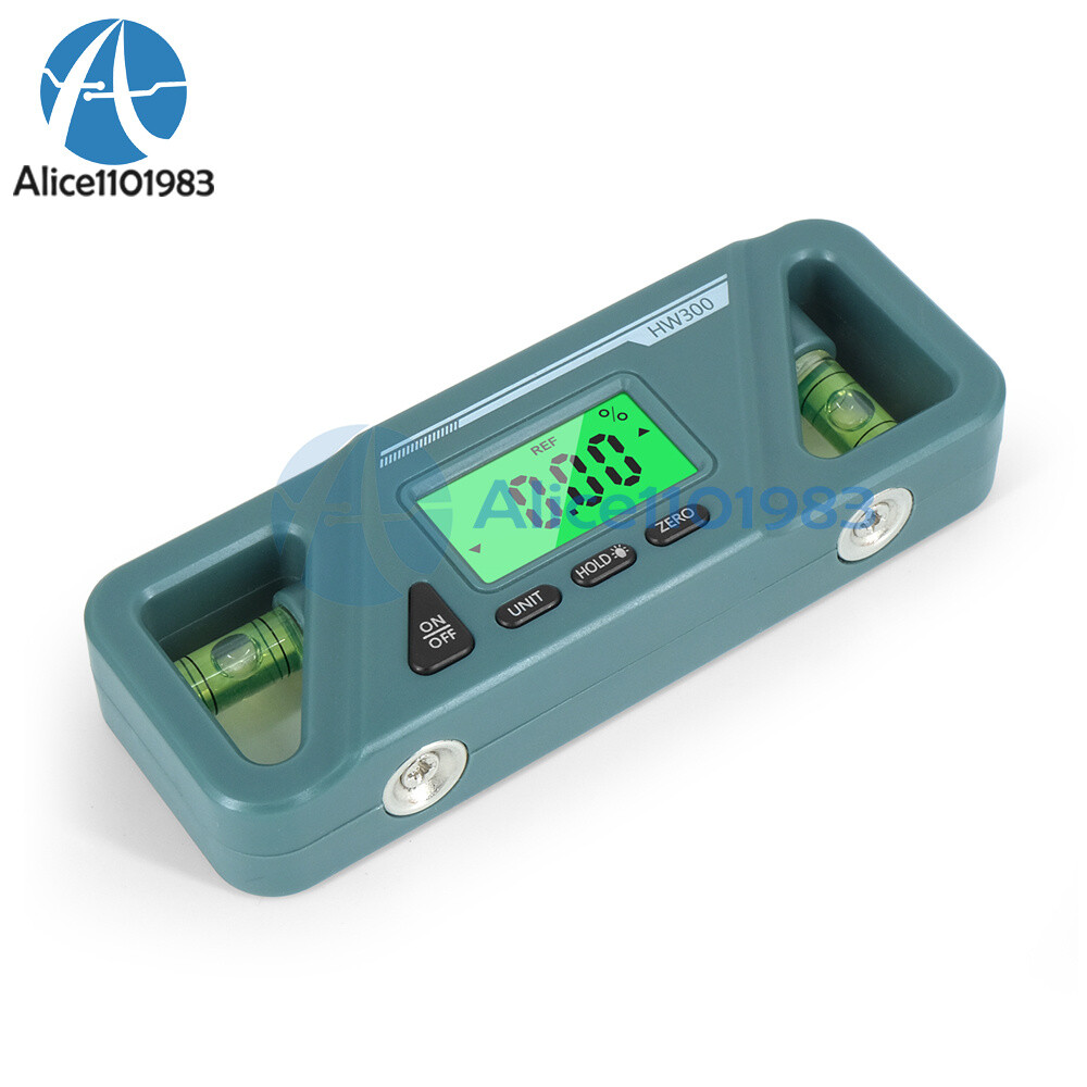 90° Degree LCD Digital Display Inclinometer Level Meter Protractor Angle Meter