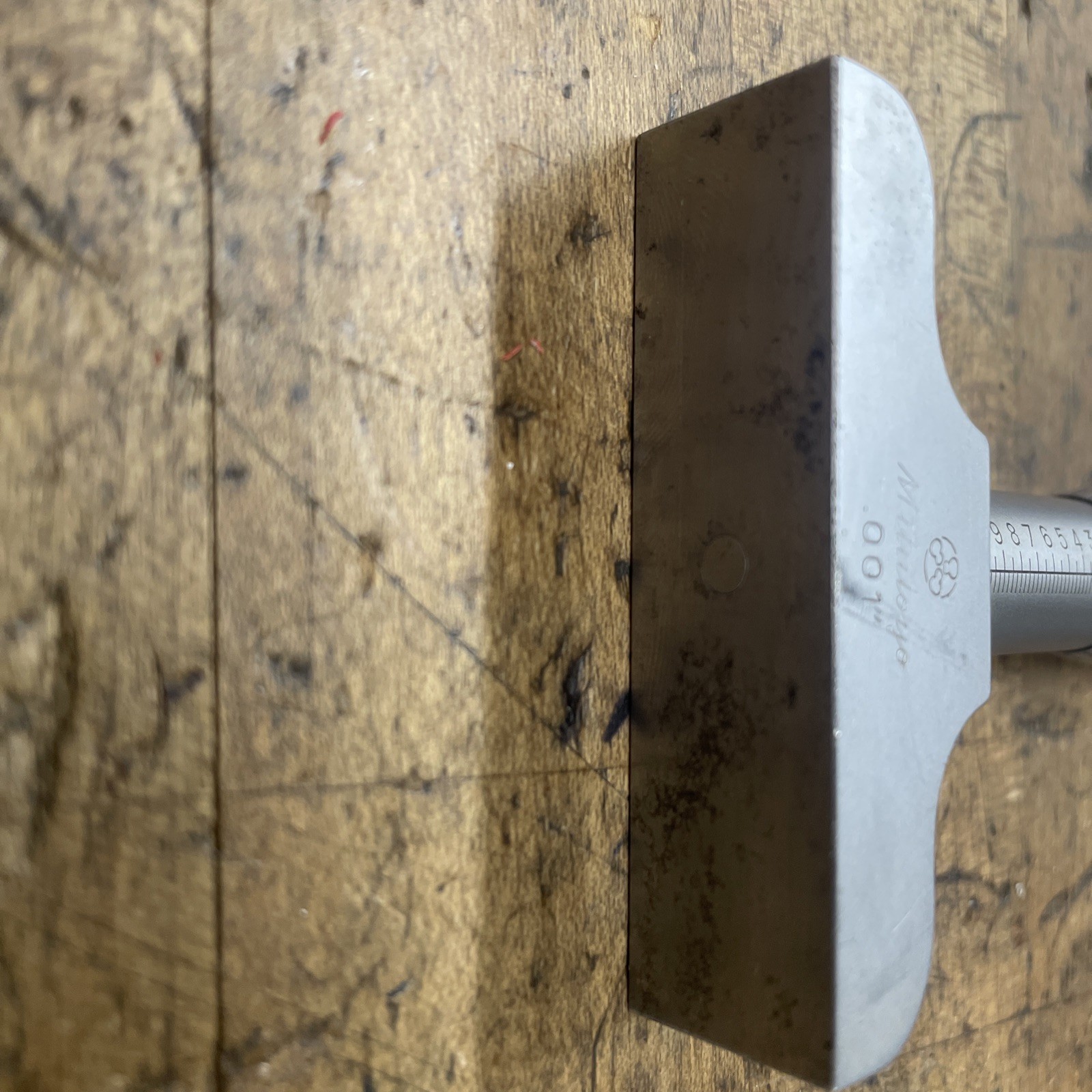 Mitutoyo 0-1 Depth Micrometer 2 1/2 Base .001
