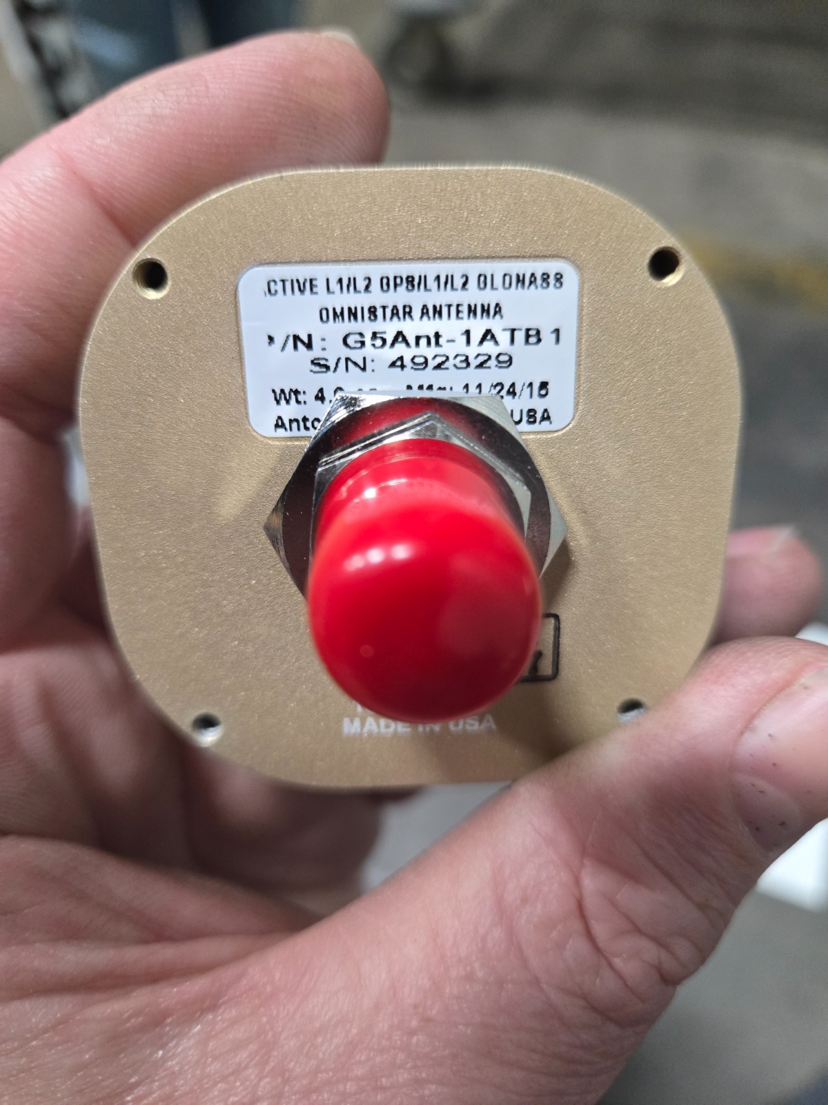 Omnistar G5Ant-1ATB1 Choke Ring Antenna GPS