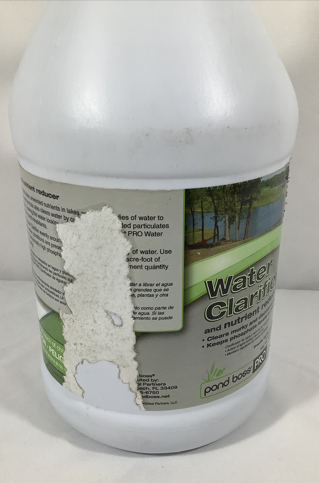 New POND BOSS PRO Pond Water Clarifier/Nutrient Red 1 Gallon